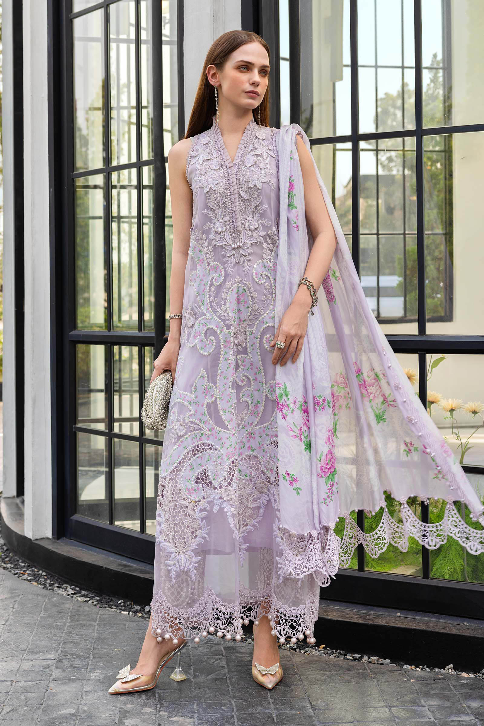 EL-26-12 | Maria B | Eid Luxury Lawn Collection 2026