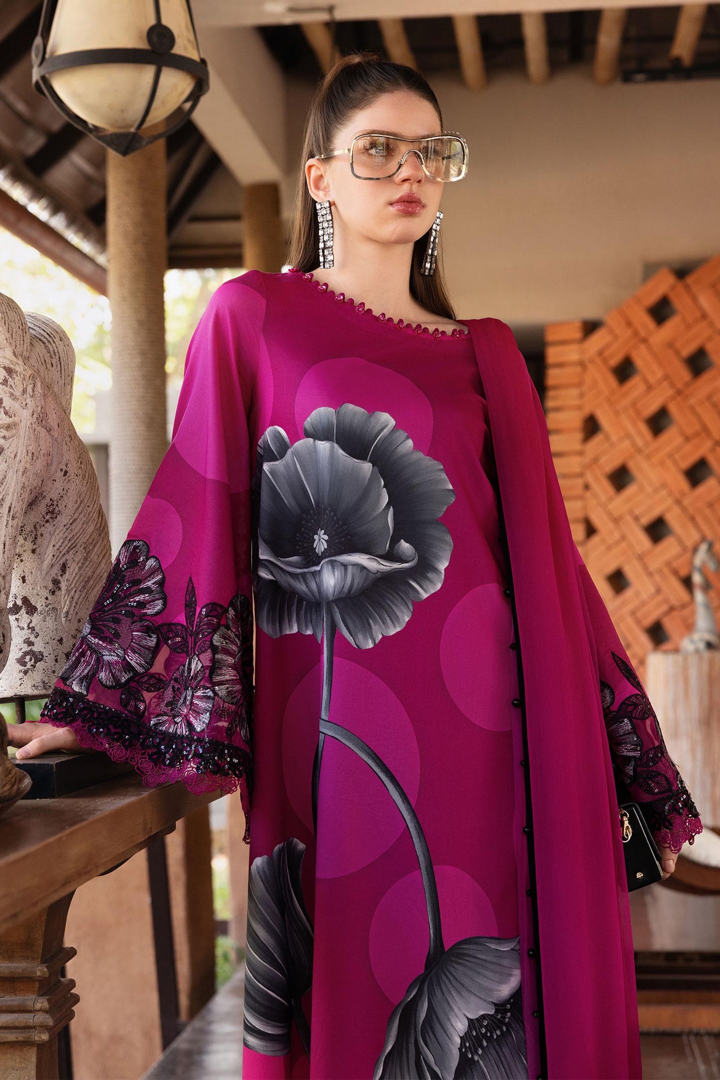 MPT-2913-B | Maria B |Safari Scape Mprints Spring Summer Lawn  Collection 2026