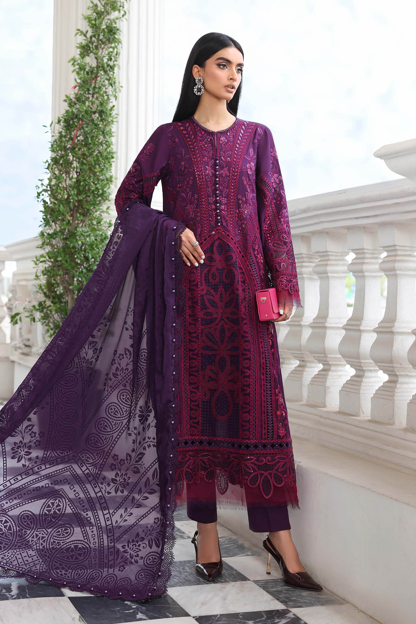 EL-26-14 | Maria B | Eid Luxury Lawn Collection 2026