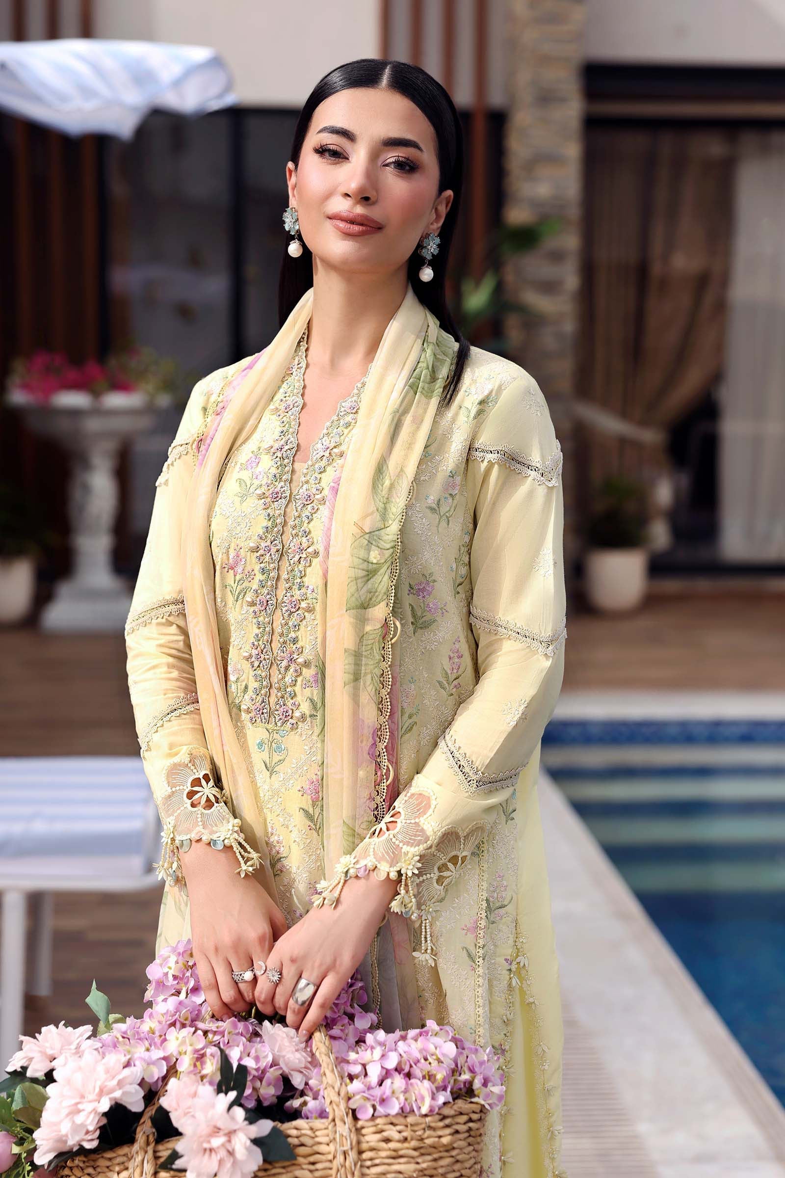 MPT-3001-A | Maria B  | Mprints Sun Club Eid Edit Lawn Collection 2026