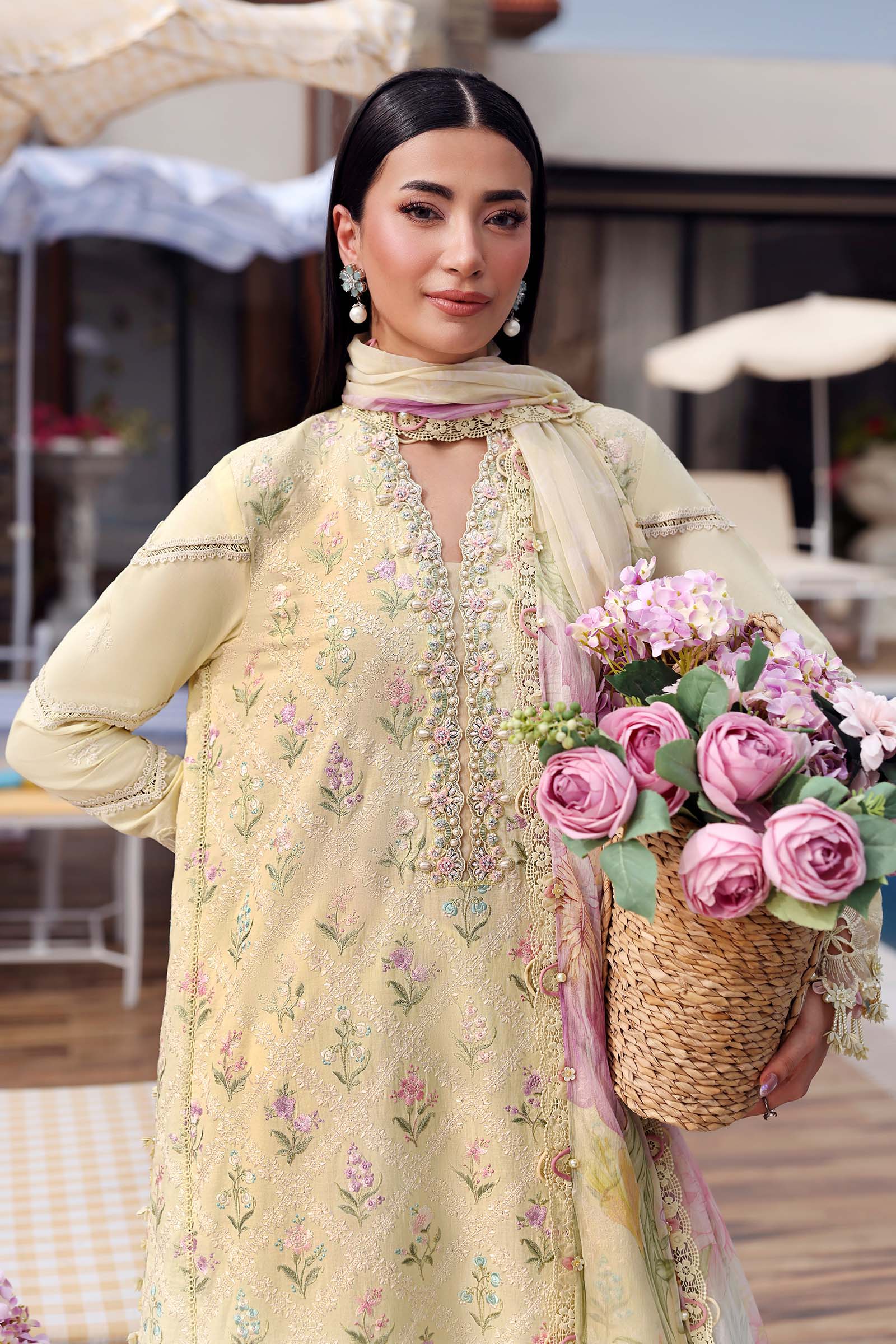 MPT-3001-A | Maria B  | Mprints Sun Club Eid Edit Lawn Collection 2026