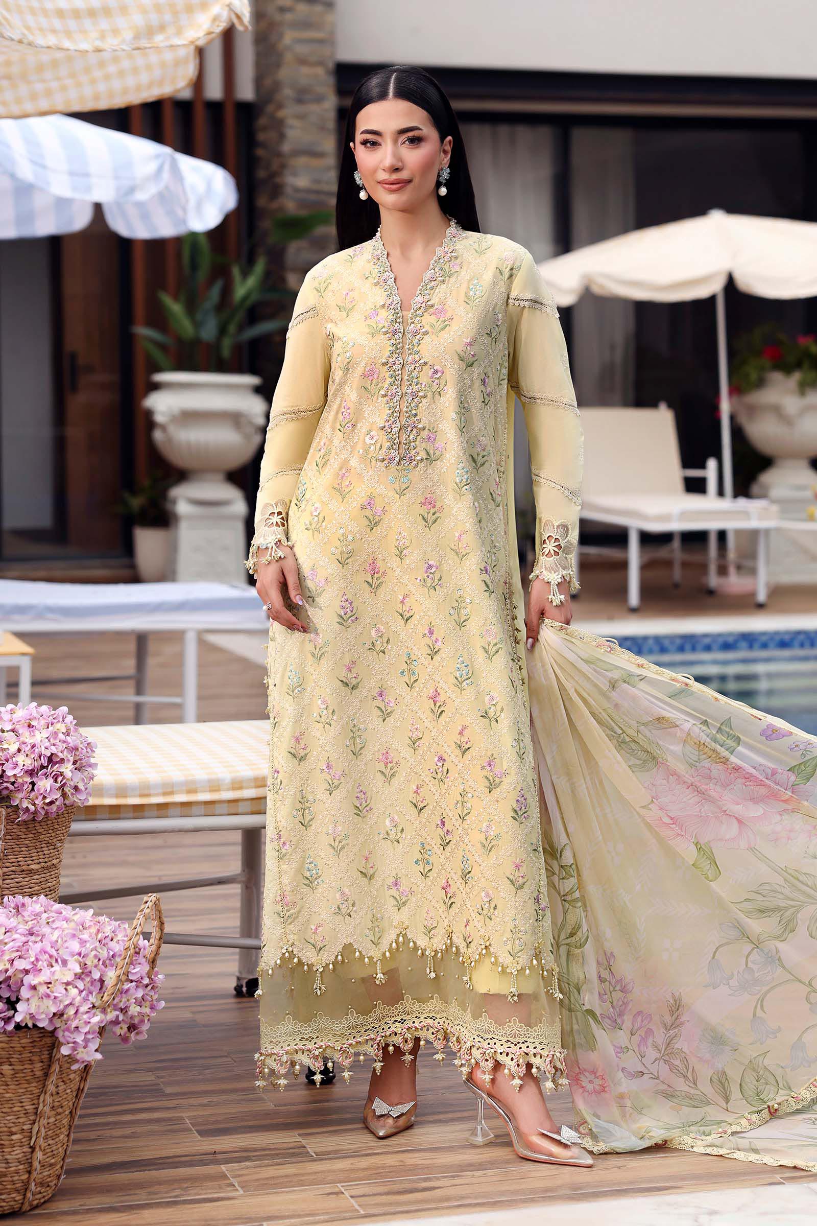 MPT-3001-A | Maria B  | Mprints Sun Club Eid Edit Lawn Collection 2026