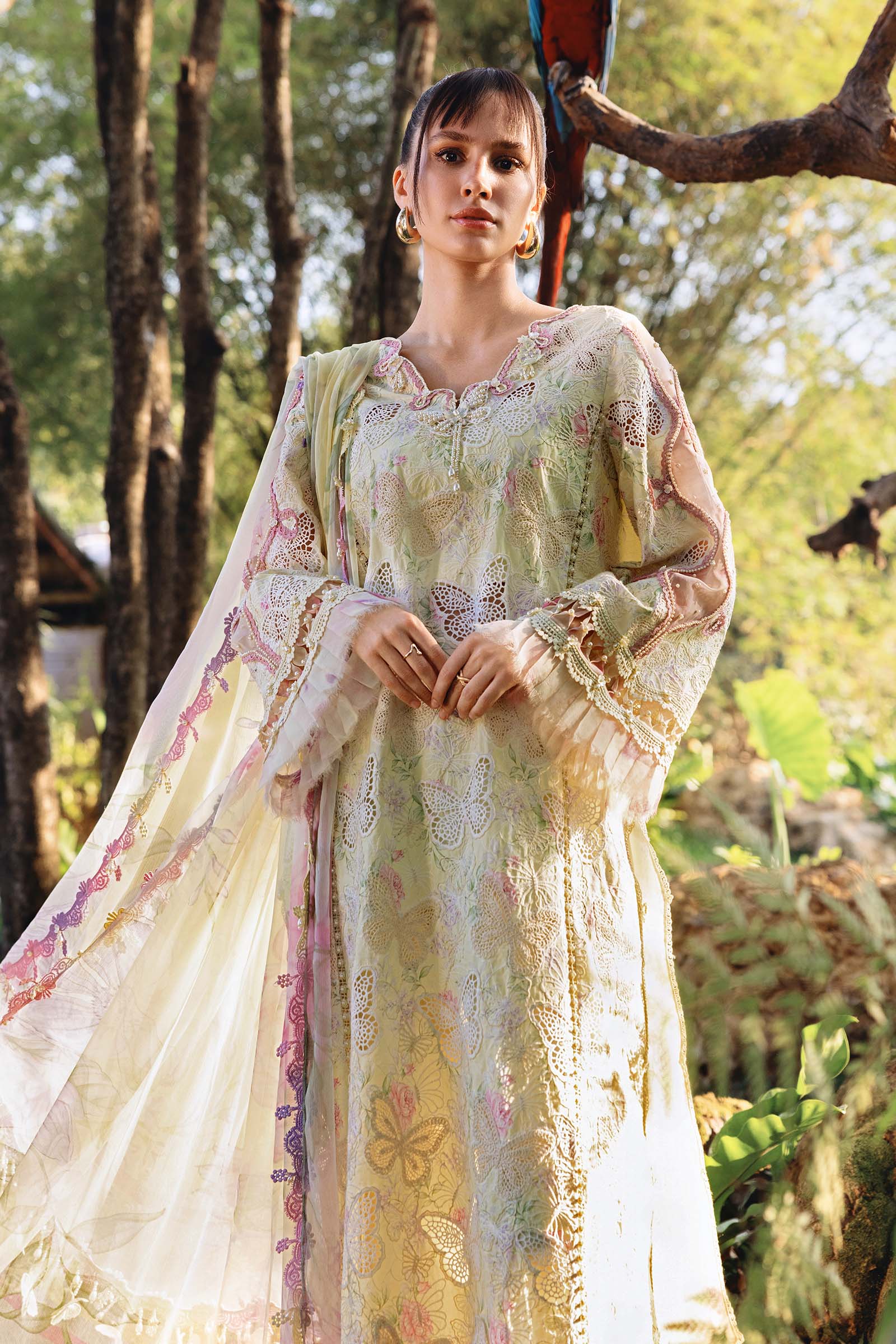 MPT-2901-B | Maria B |Safari Scape Mprints Spring Summer Lawn  Collection 2026