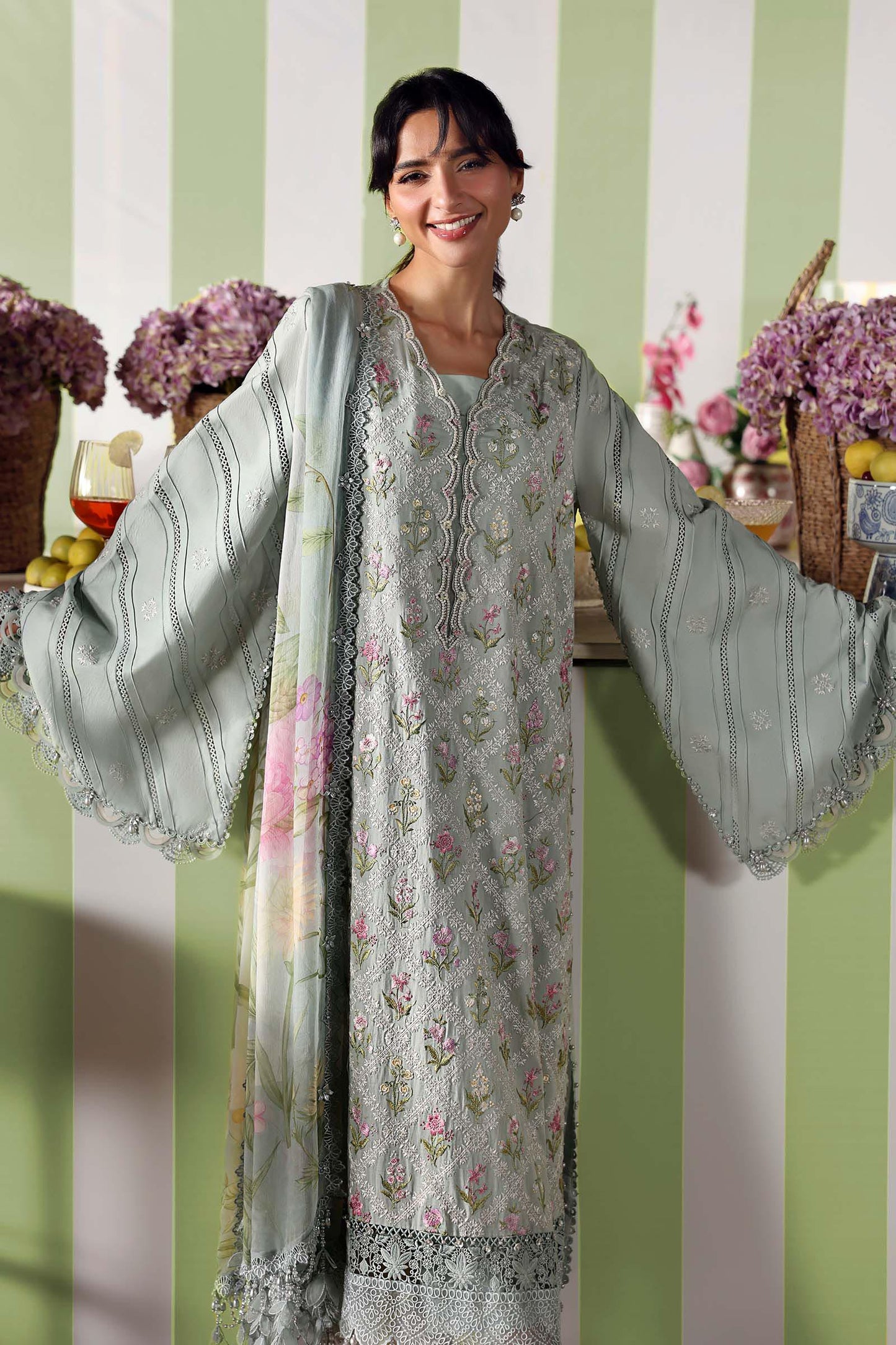 MPT-3001-B | Maria B  | Mprints Sun Club Eid Edit Lawn Collection 2026