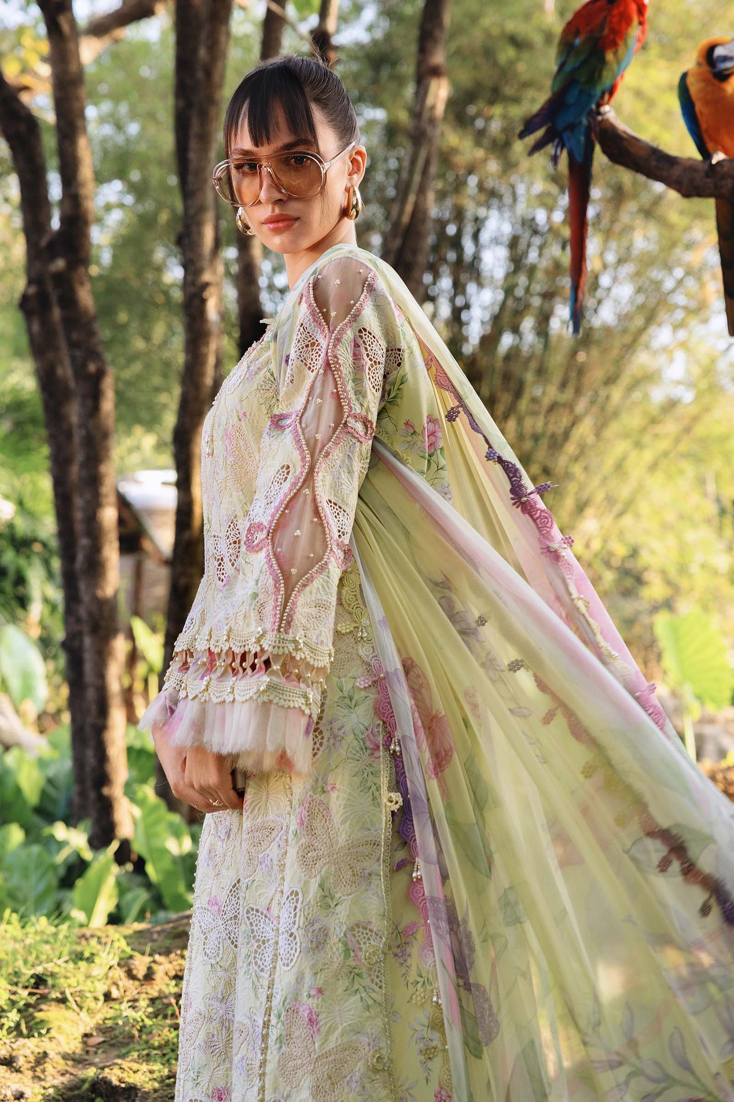 MPT-2901-B | Maria B |Safari Scape Mprints Spring Summer Lawn  Collection 2026