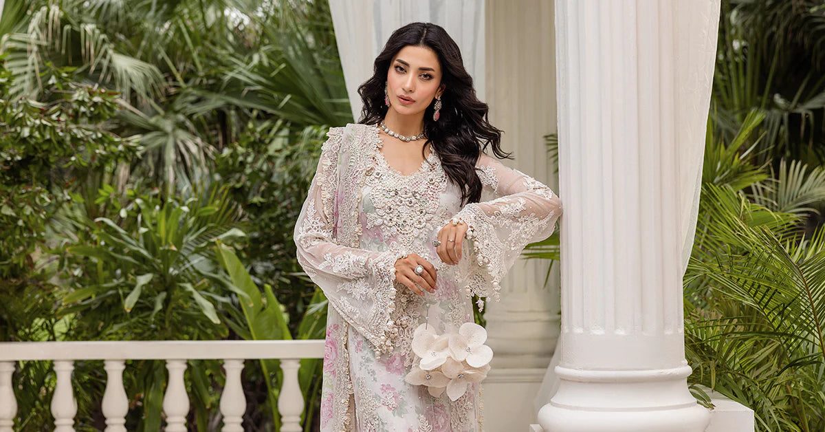 MPC-25-101 | Maria B | Unstitched Chiffons Collection 2025