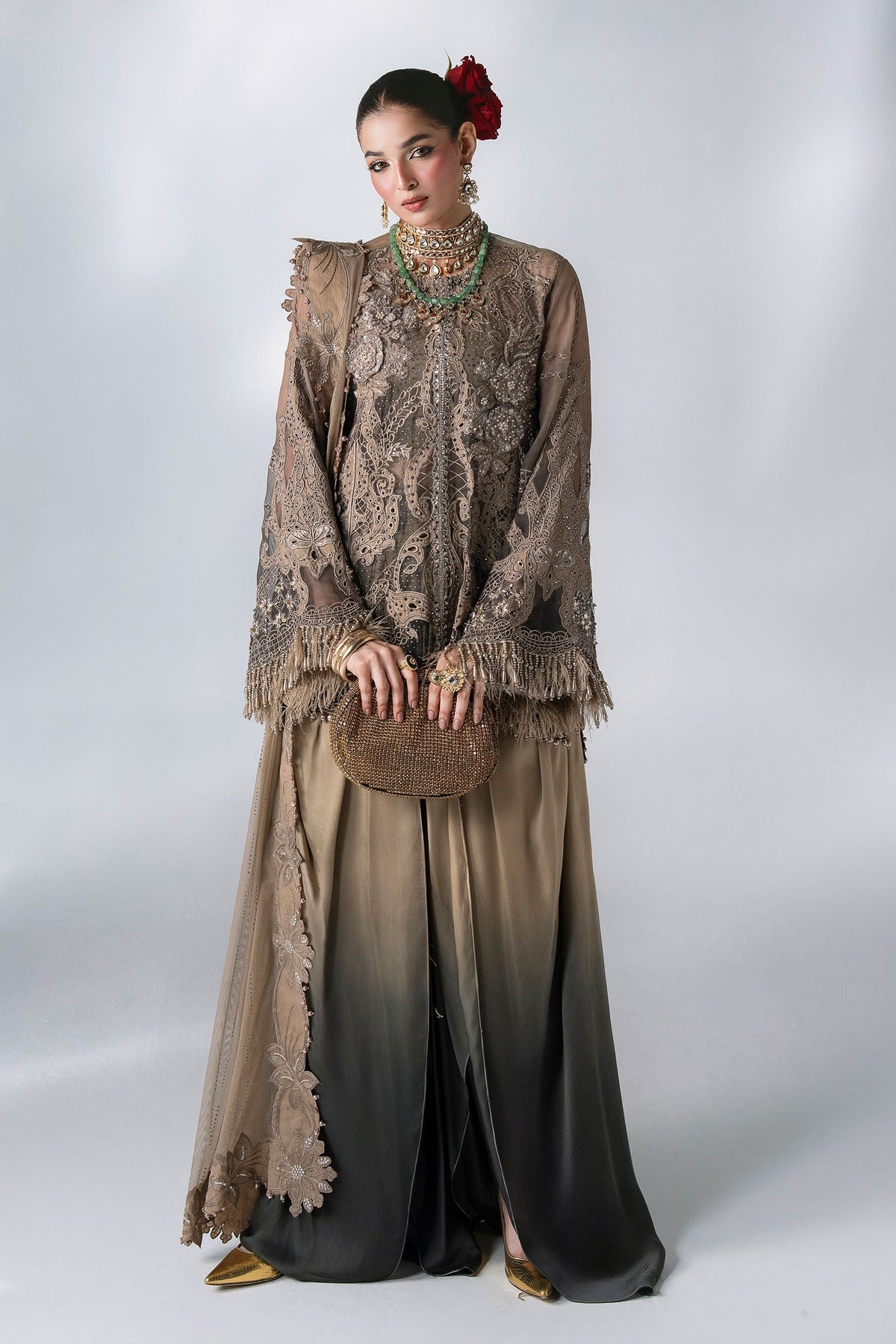 BD-3102 | Maria B | Mbroidered Wedding Unstitched Collection 2026