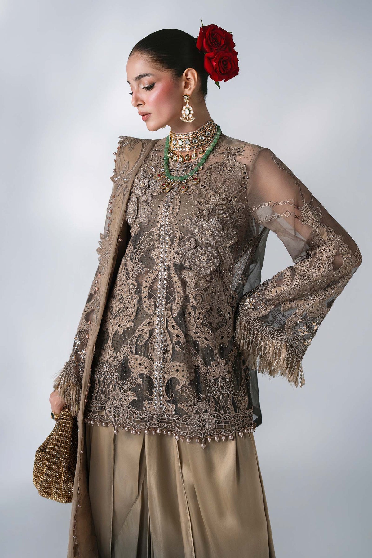 BD-3102 | Maria B | Mbroidered Wedding Unstitched Collection 2026