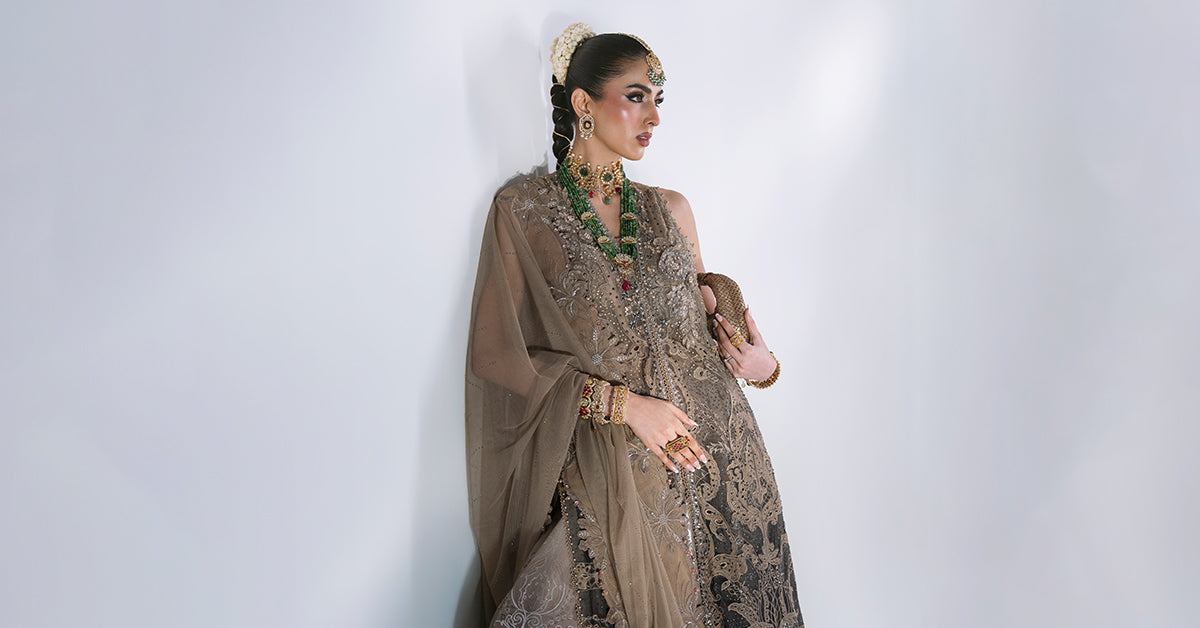 BD-3102 | Maria B | Mbroidered Wedding Unstitched Collection 2026