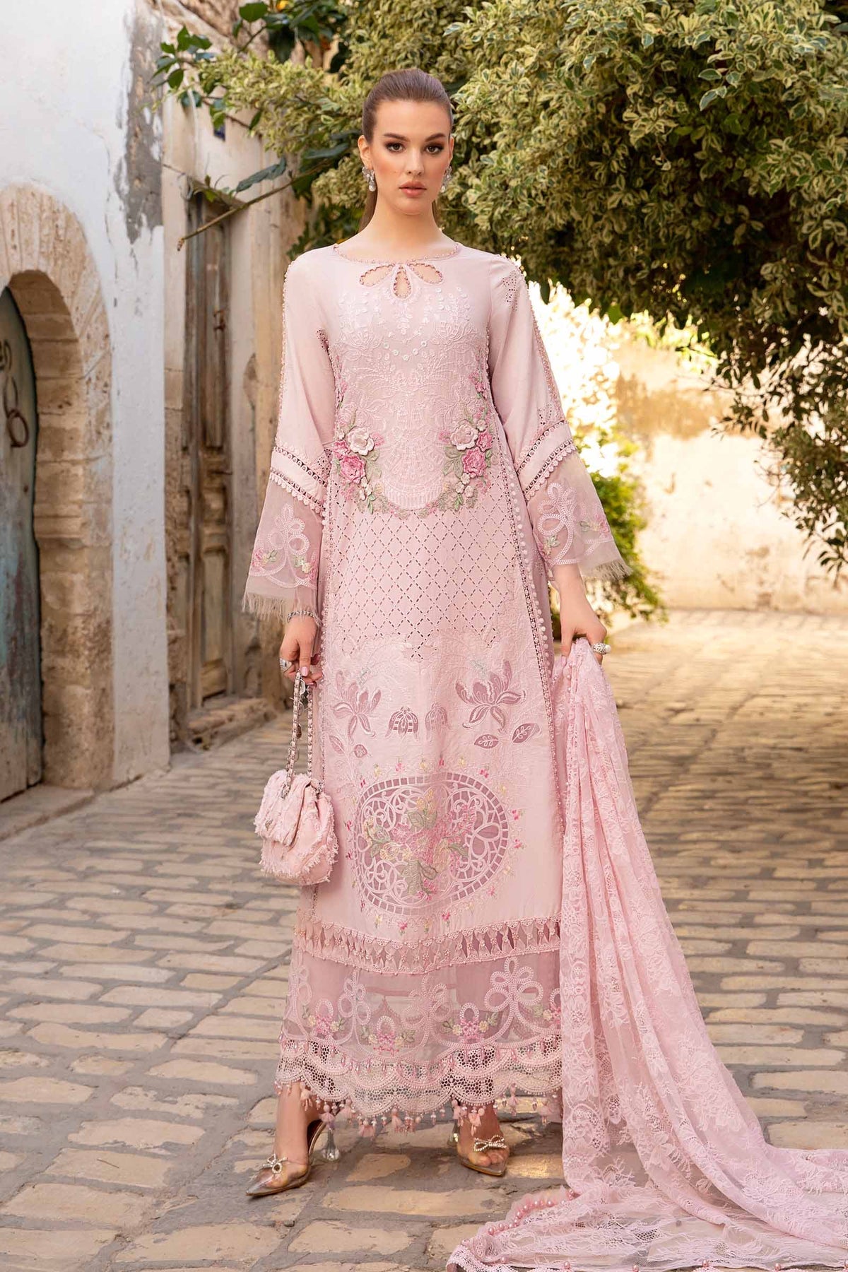 D-2411-A | Maria B | Voyage A Luxe X Tunisia Luxury Lawn 2024