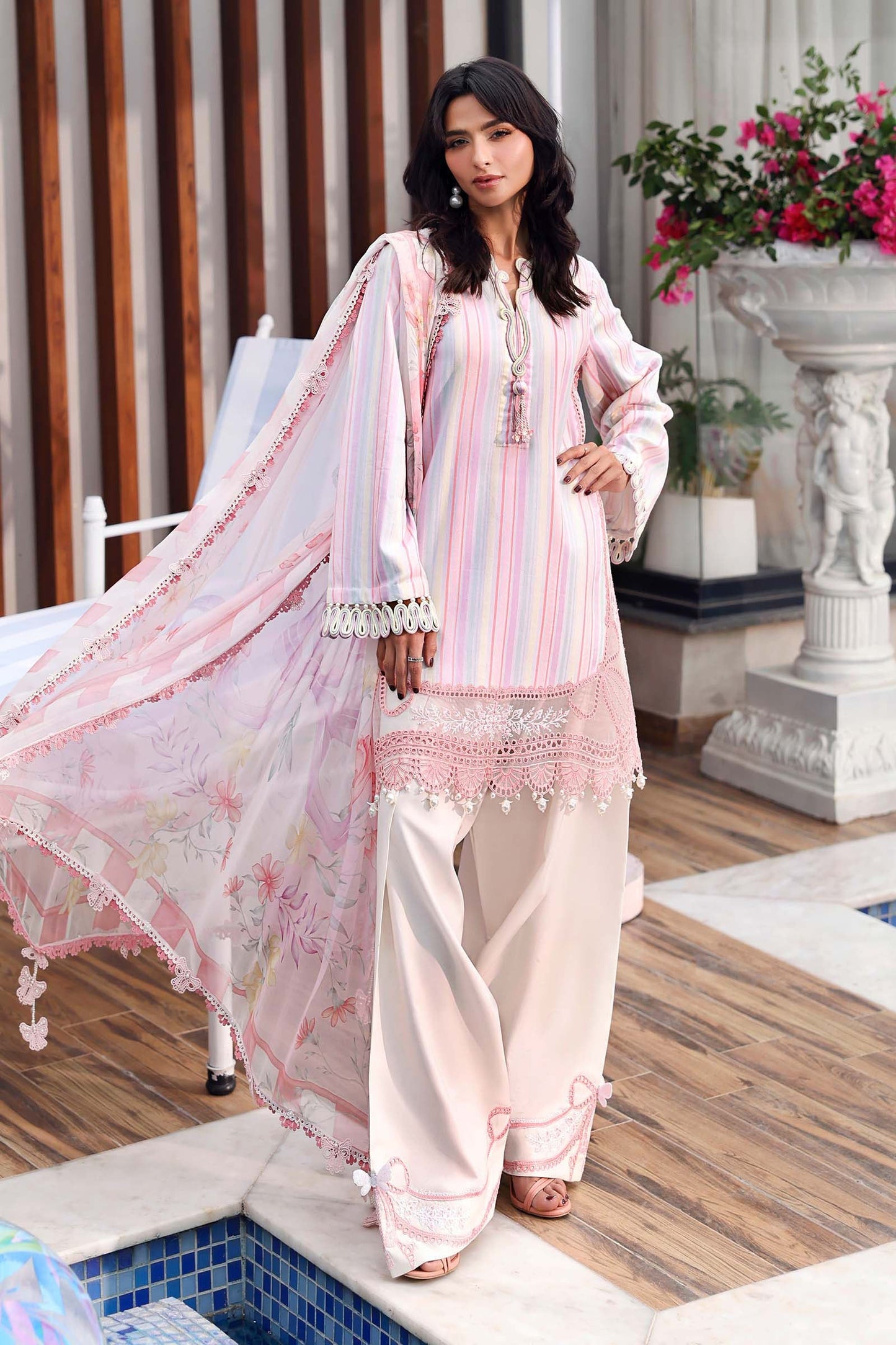 MPT-3002-A | Maria B  | Mprints Sun Club Eid Edit Lawn Collection 2026