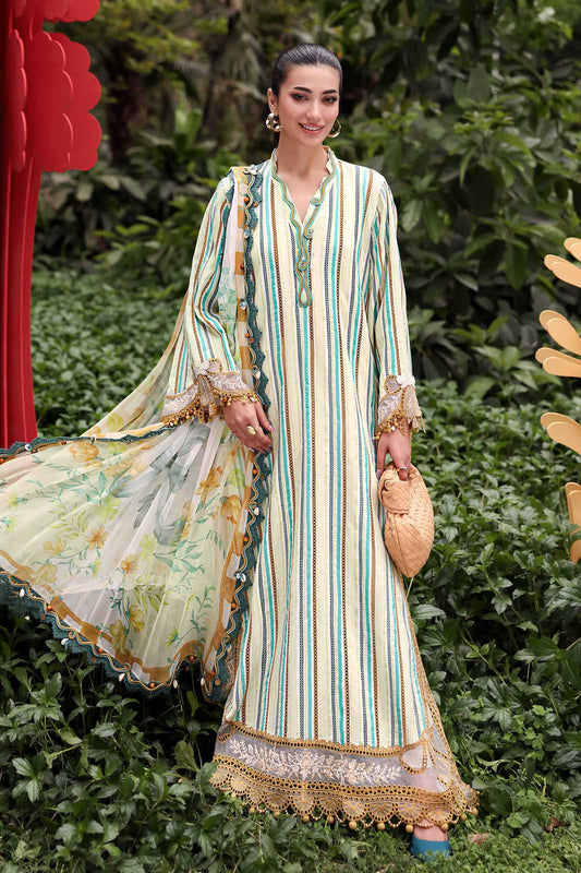 MPT-3002-B | Maria B  | Mprints Sun Club Eid Edit Lawn Collection 2026