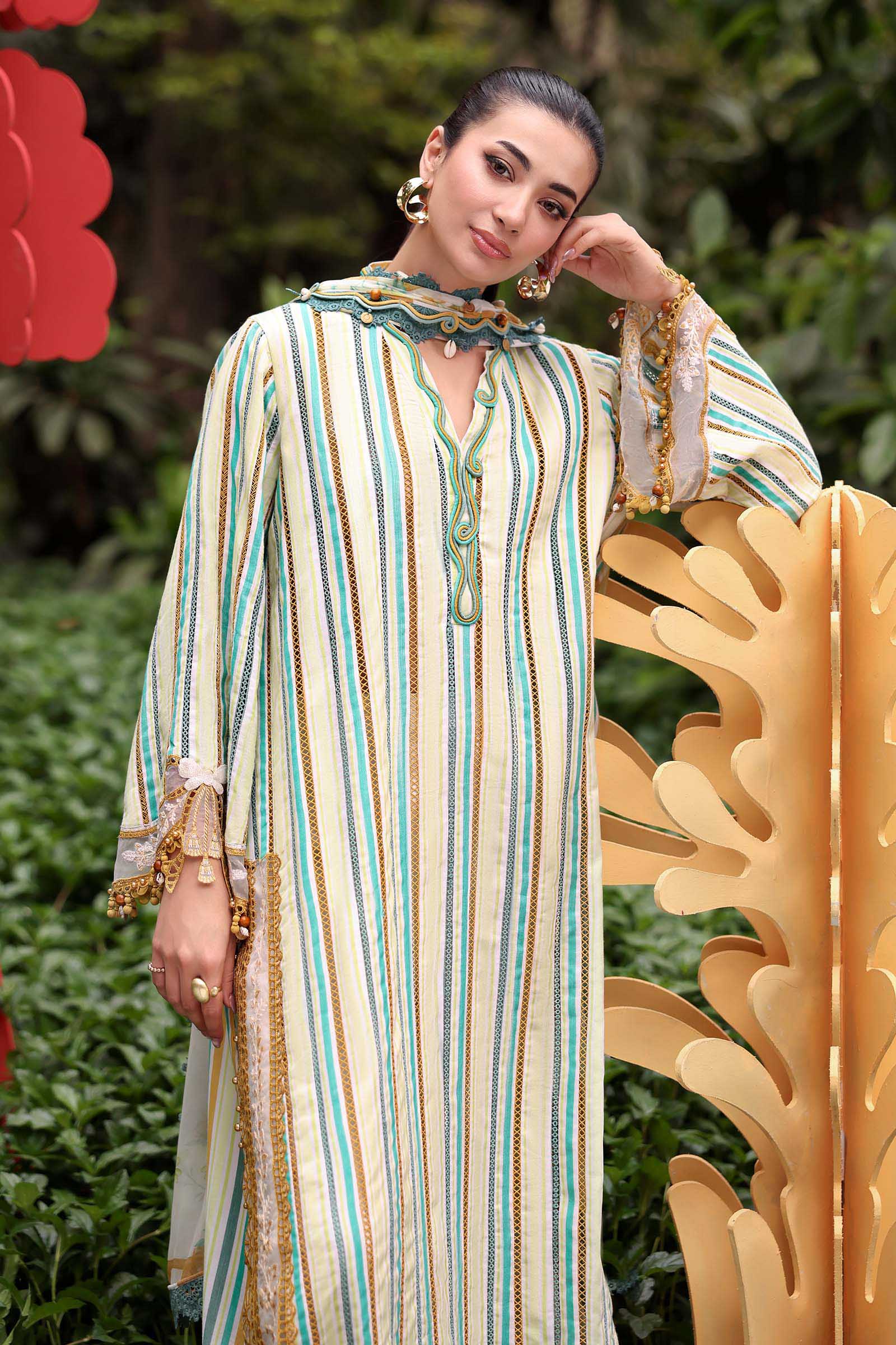 MPT-3002-B | Maria B  | Mprints Sun Club Eid Edit Lawn Collection 2026