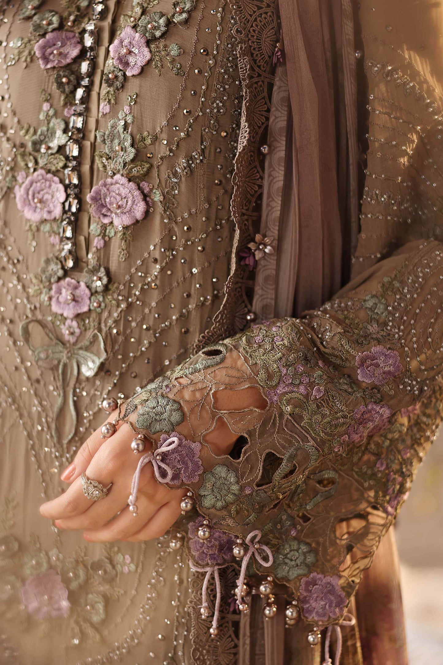 MPC-26-102 | Maria B | Tea Affair Embroidered Luxury Chiffon Collection 2026