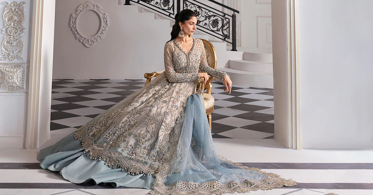 BD-3002 | Maria B | Mbroidered Wedding Collection 2025