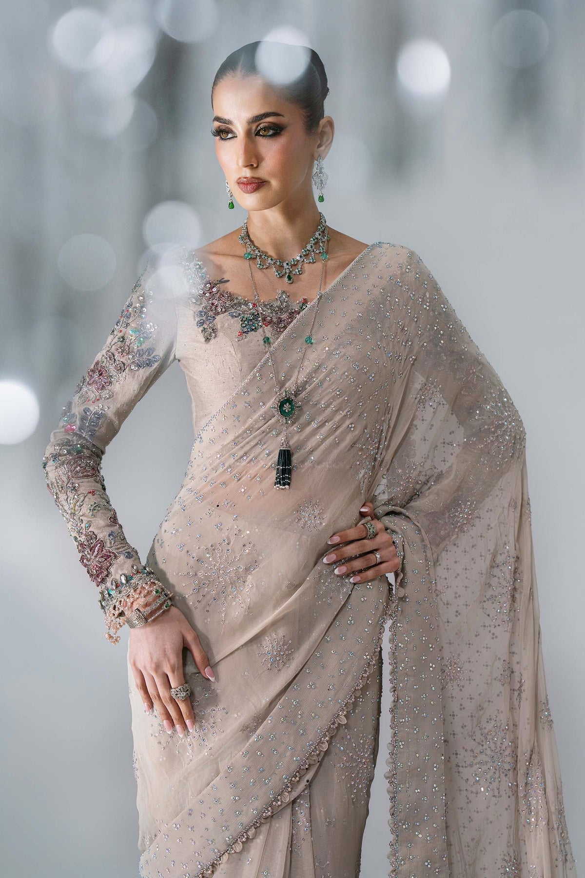 BD-3103 | Maria B | Mbroidered Wedding Unstitched Collection 2026