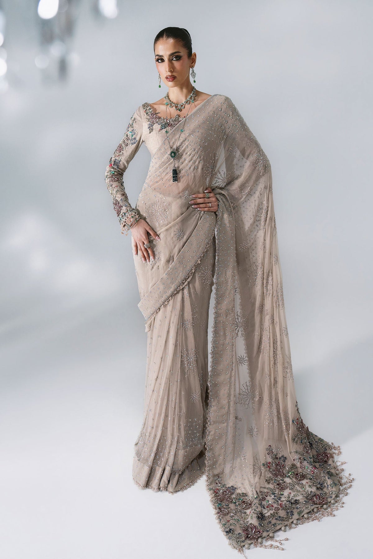 BD-3103 | Maria B | Mbroidered Wedding Unstitched Collection 2026