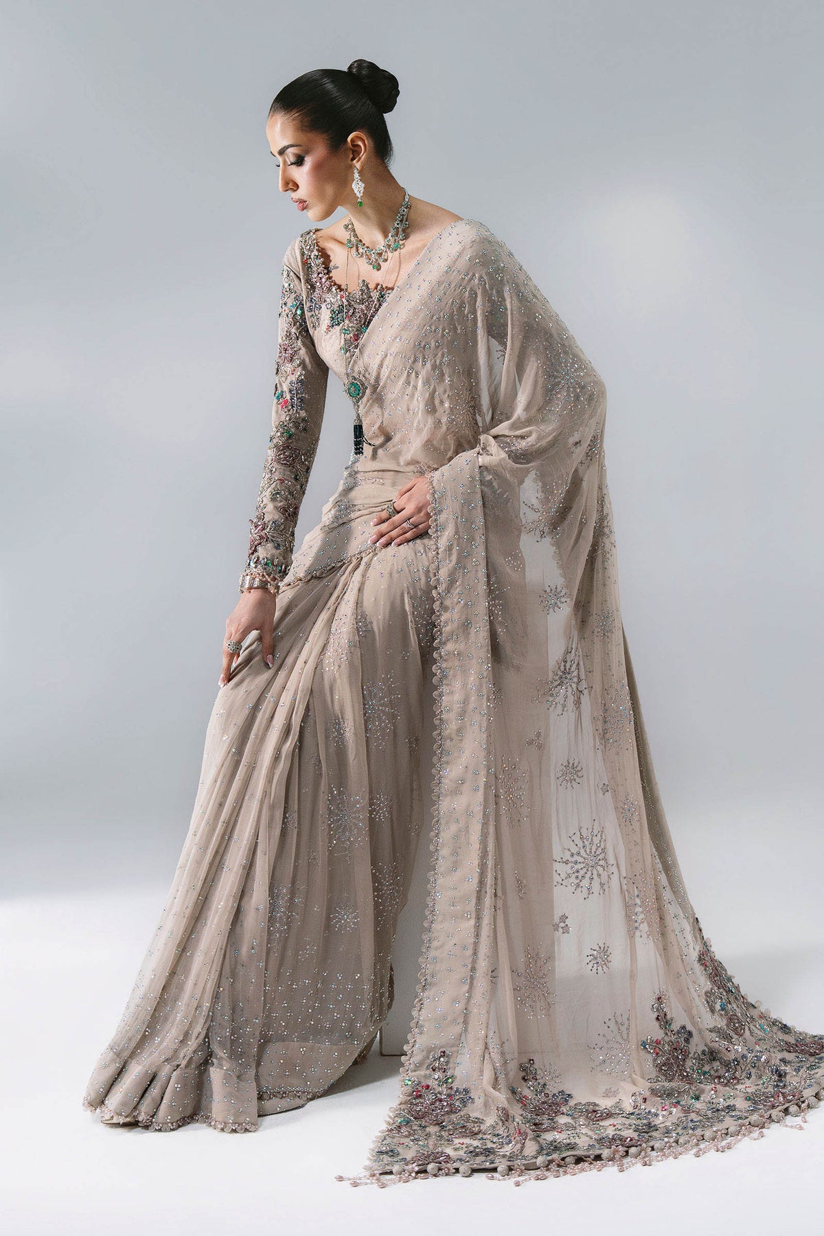 BD-3103 | Maria B | Mbroidered Wedding Unstitched Collection 2026