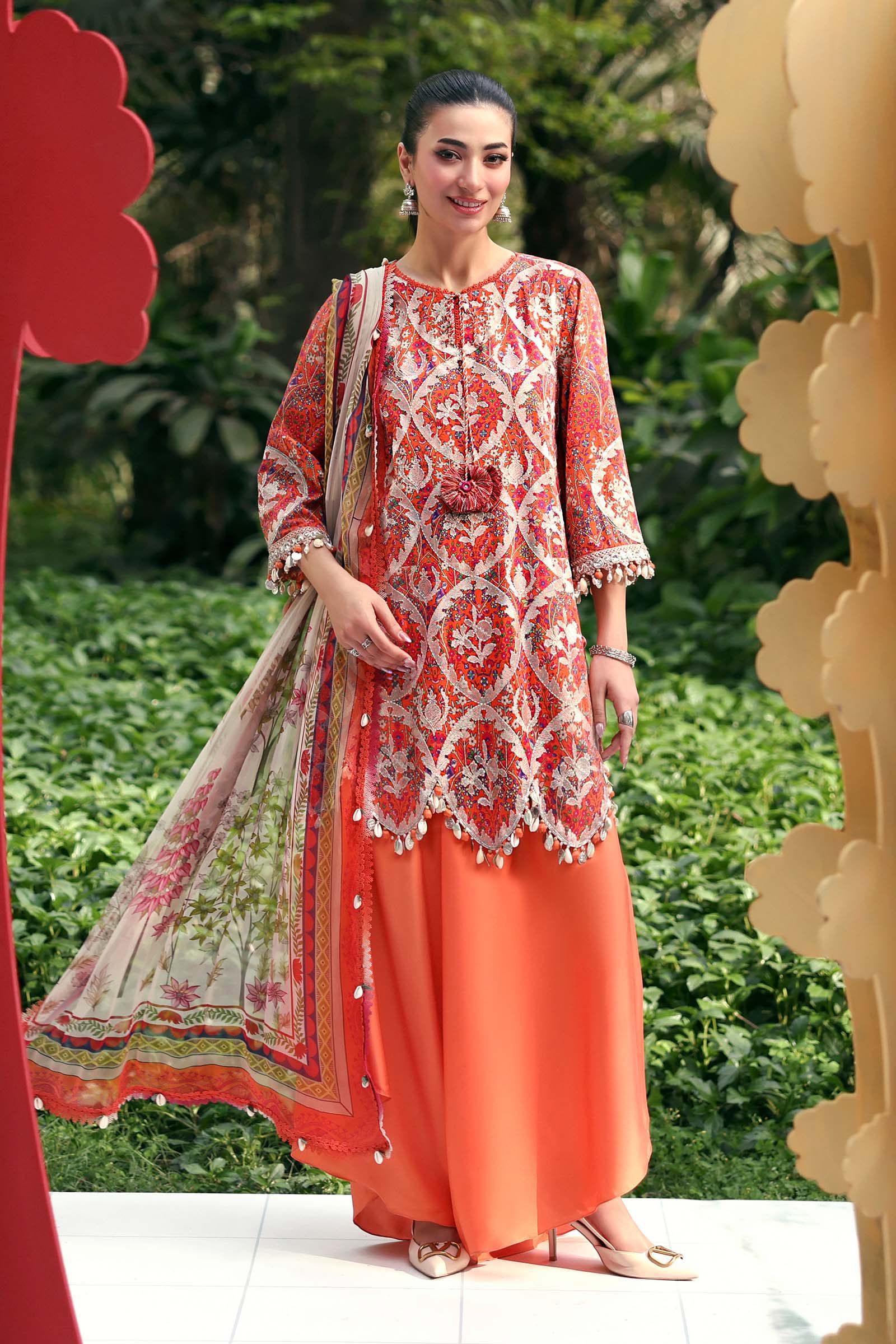 MPT-3003-A | Maria B  | Mprints Sun Club Eid Edit Lawn Collection 2026