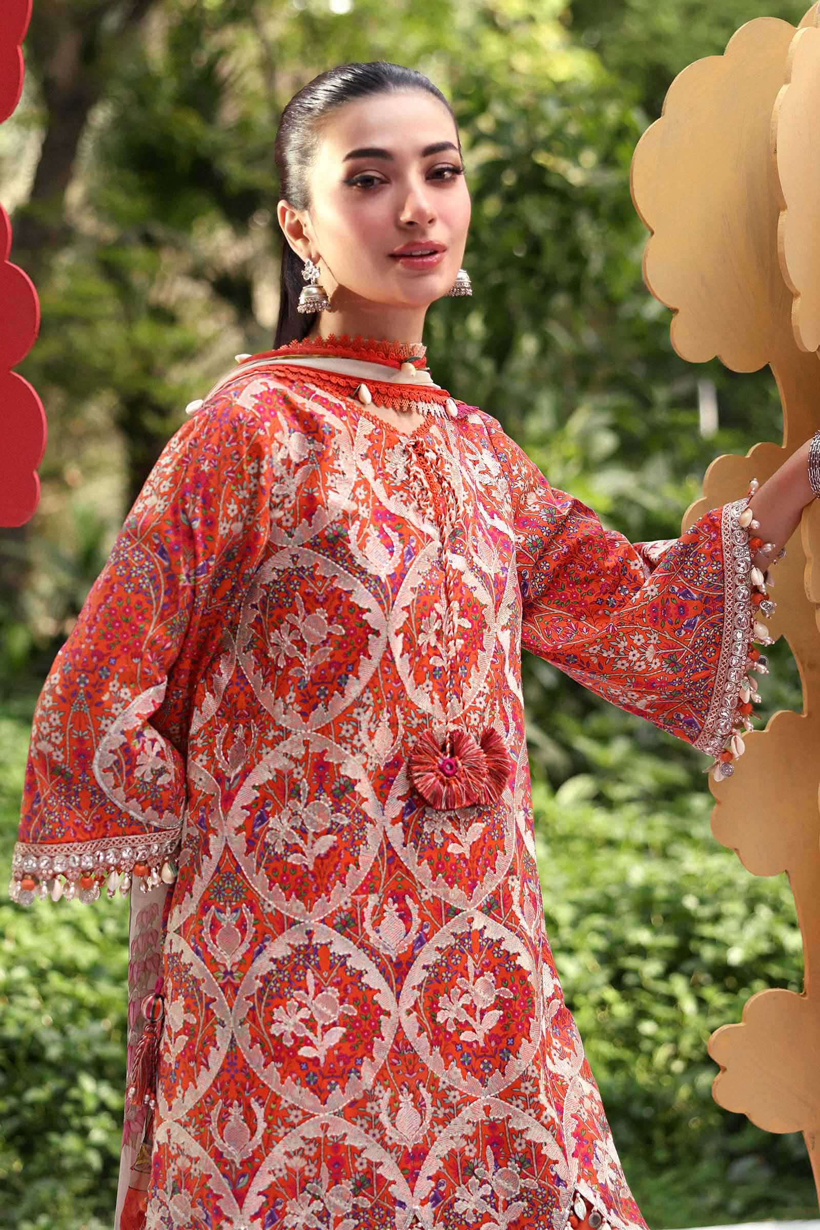 MPT-3003-A | Maria B  | Mprints Sun Club Eid Edit Lawn Collection 2026
