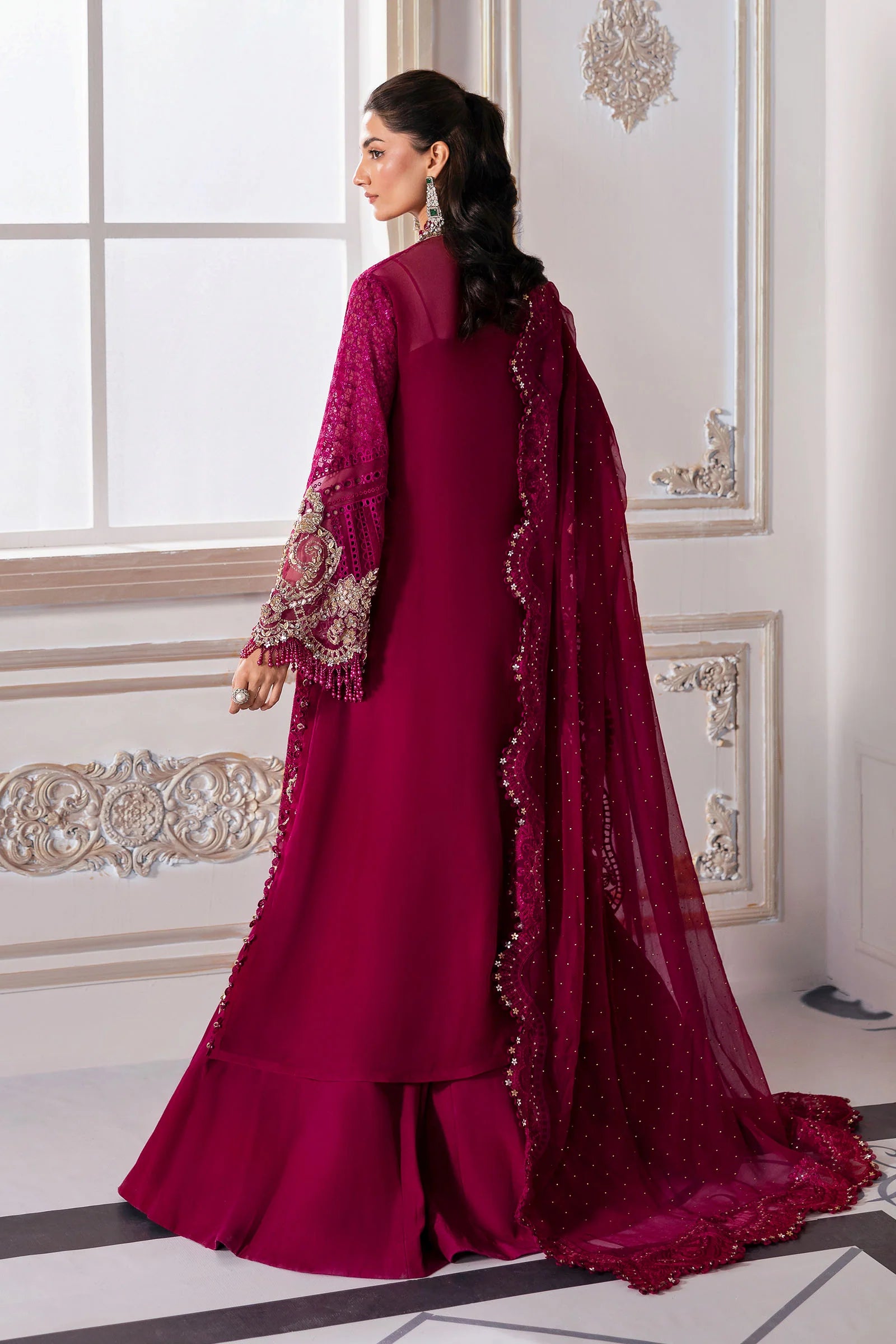 BD-3003 | Maria B | Mbroidered Wedding Collection 2025