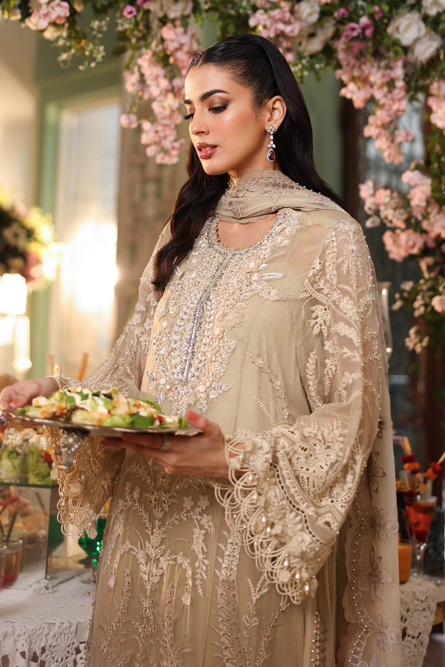 MPC-26-103 | Maria B | Tea Affair Embroidered Luxury Chiffon Collection 2026