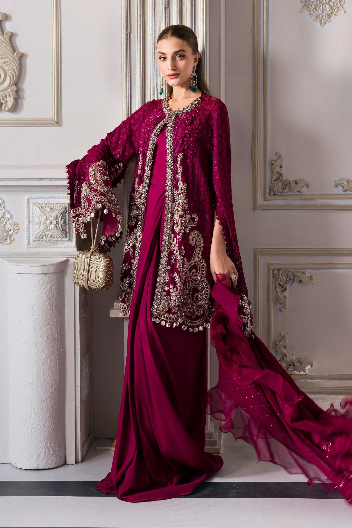 BD-3003 | Maria B | Mbroidered Wedding Collection 2025