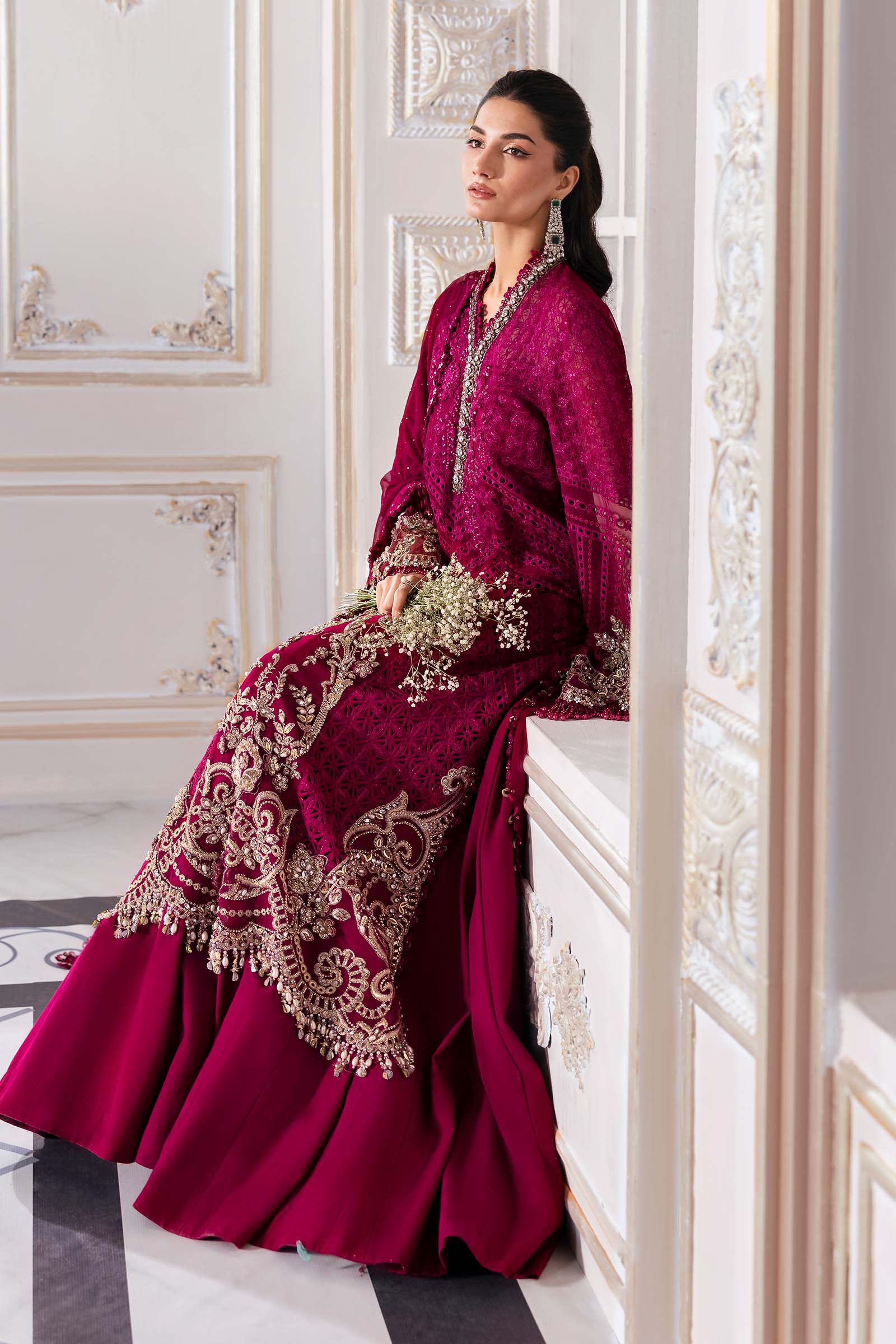 BD-3003 | Maria B | Mbroidered Wedding Collection 2025