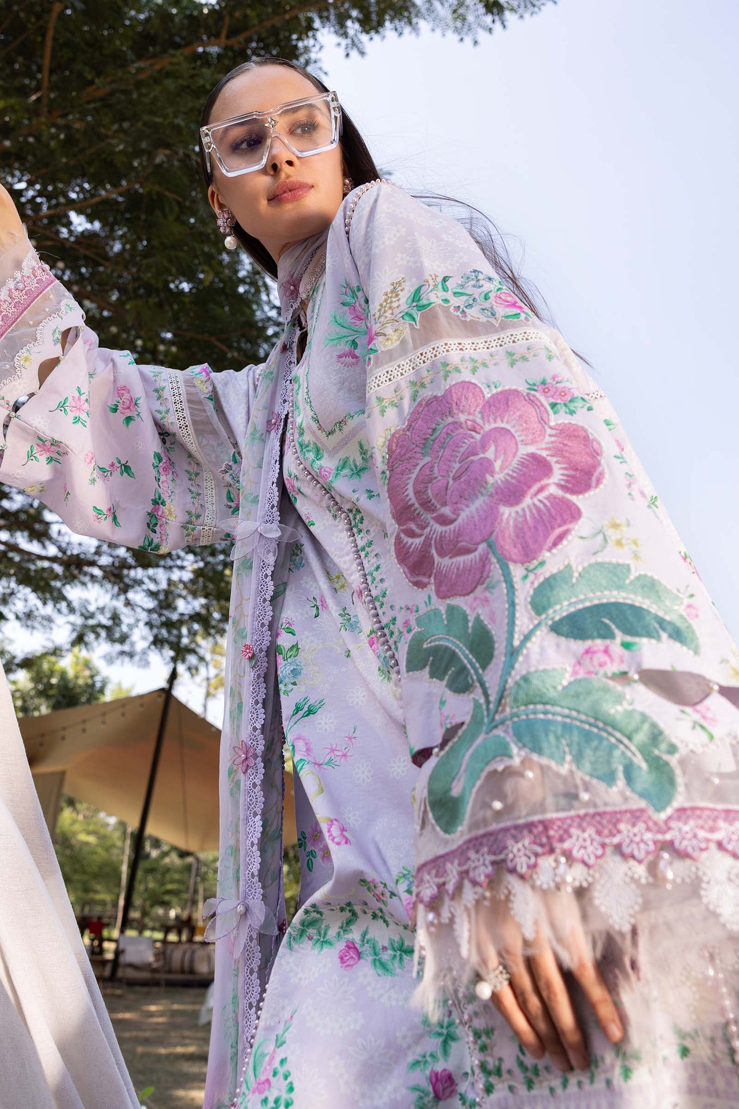 MPT-2904 - A | Maria B |Safari Scape Mprints Spring Summer Lawn  Collection 2026