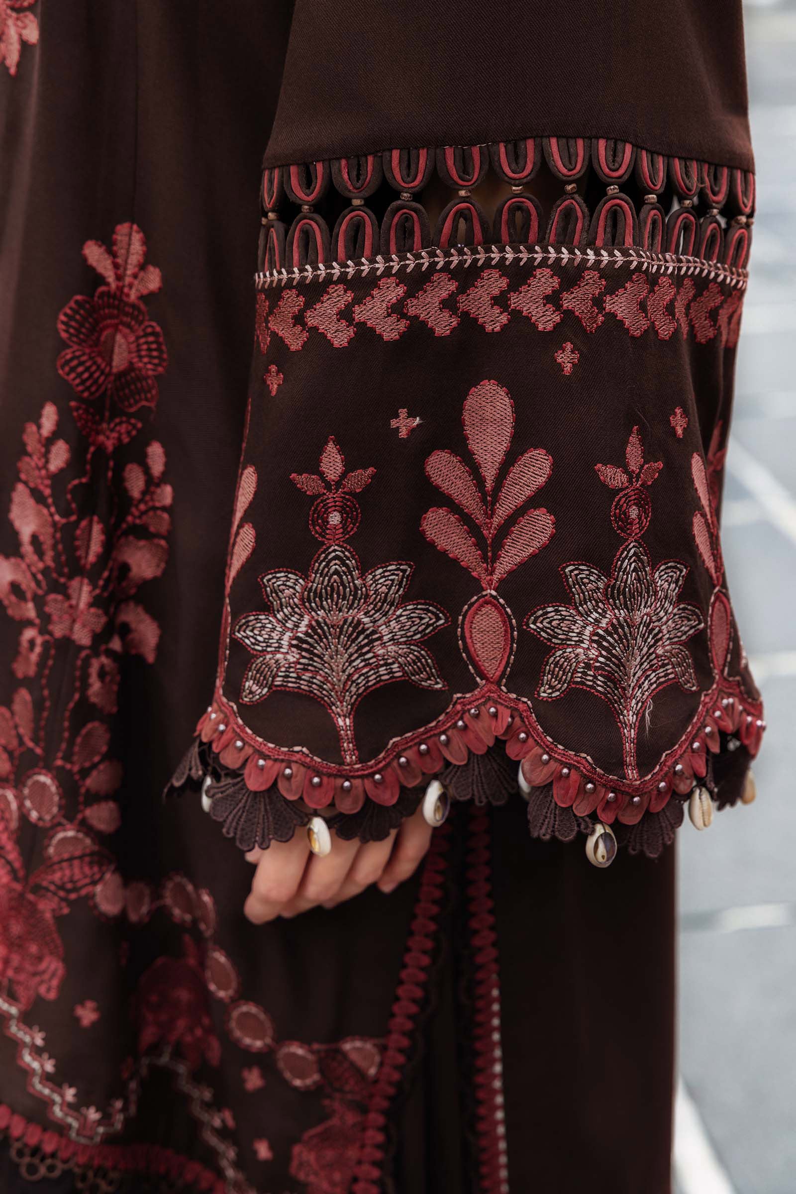 MPT-2804-A | Maria B | M.Prints Winter Shawl Collection 2025