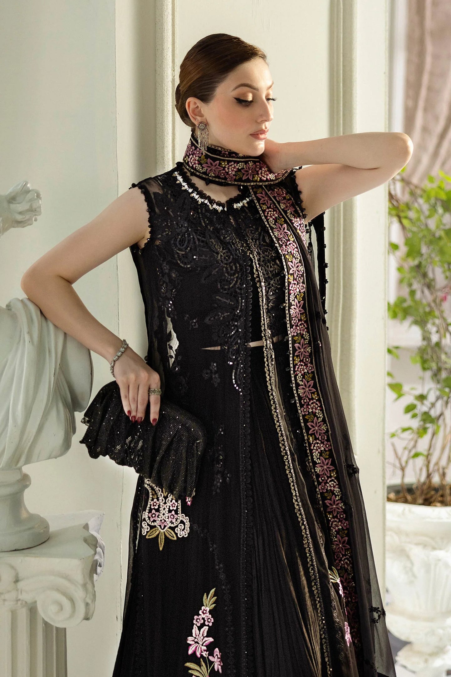 MPC-25-104 | Maria B | Unstitched Chiffons Collection 2025