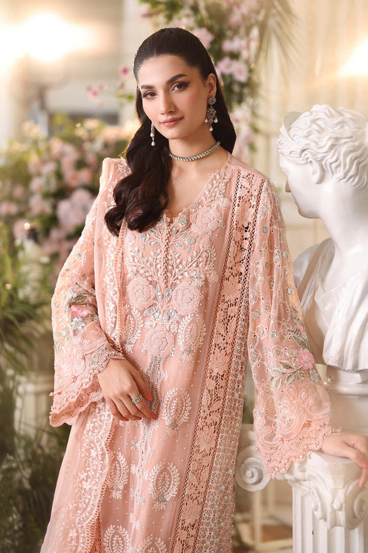 MPC-26-104 | Maria B | Tea Affair Embroidered Luxury Chiffon Collection 2026