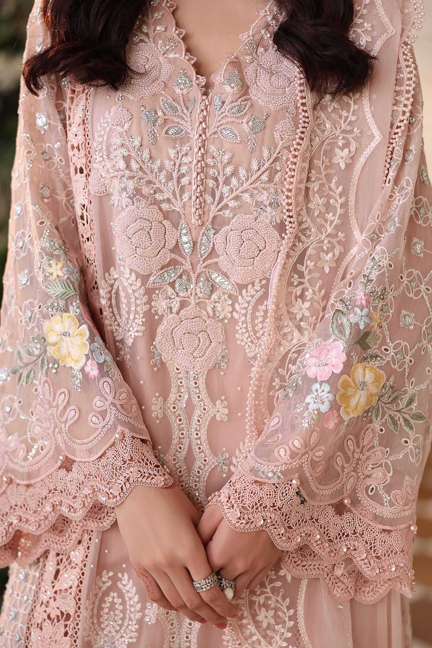 MPC-26-104 | Maria B | Tea Affair Embroidered Luxury Chiffon Collection 2026