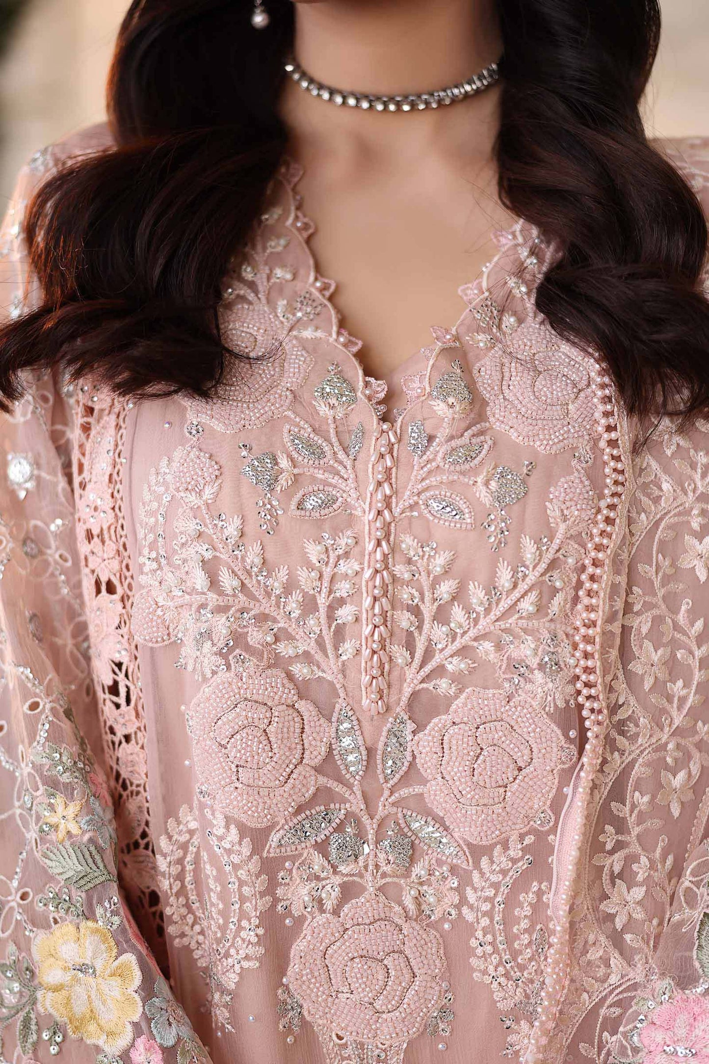 MPC-26-104 | Maria B | Tea Affair Embroidered Luxury Chiffon Collection 2026