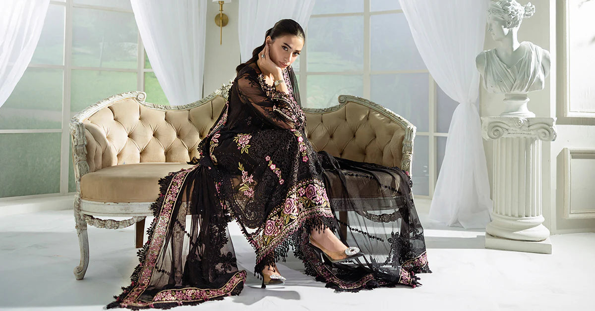 MPC-25-104 | Maria B | Unstitched Chiffons Collection 2025