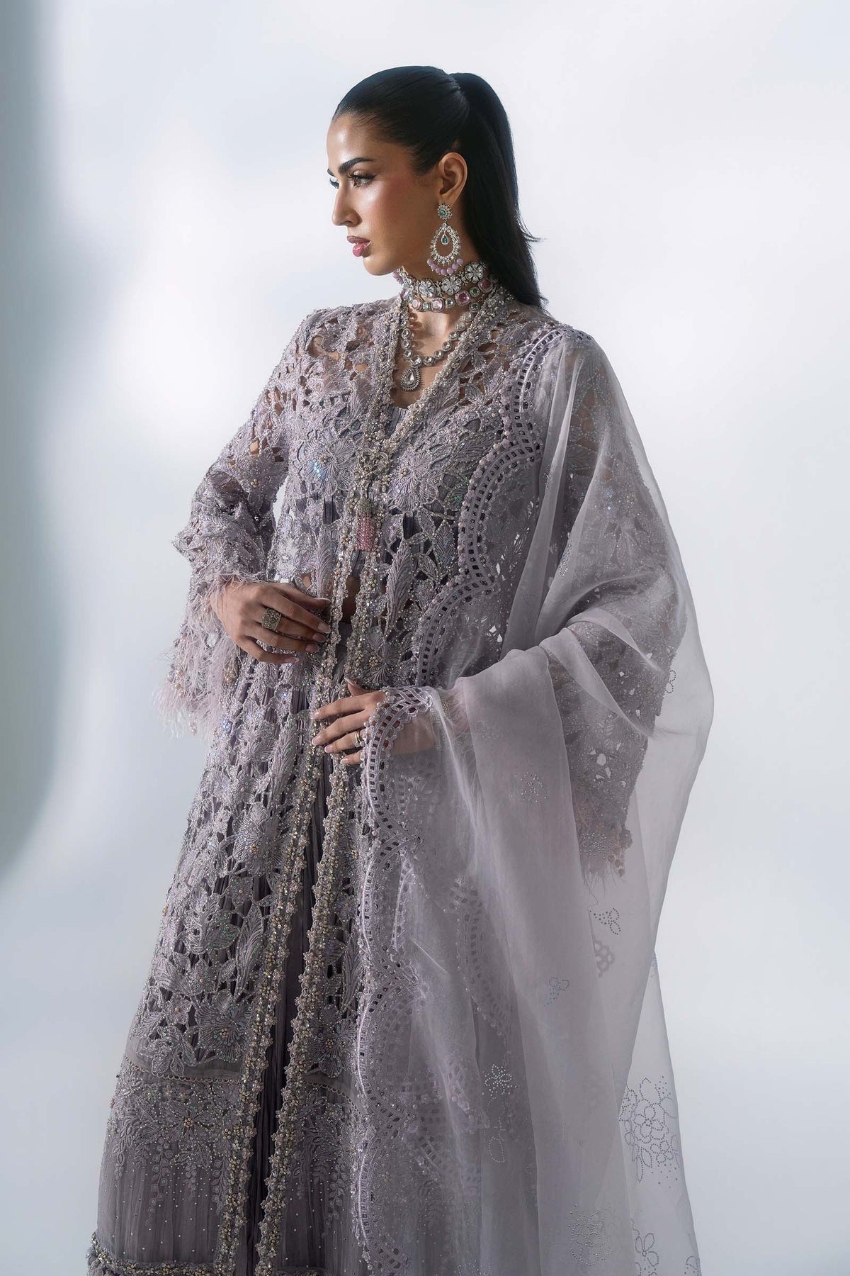 BD-3105 | Maria B | Mbroidered Wedding Unstitched Collection 2026