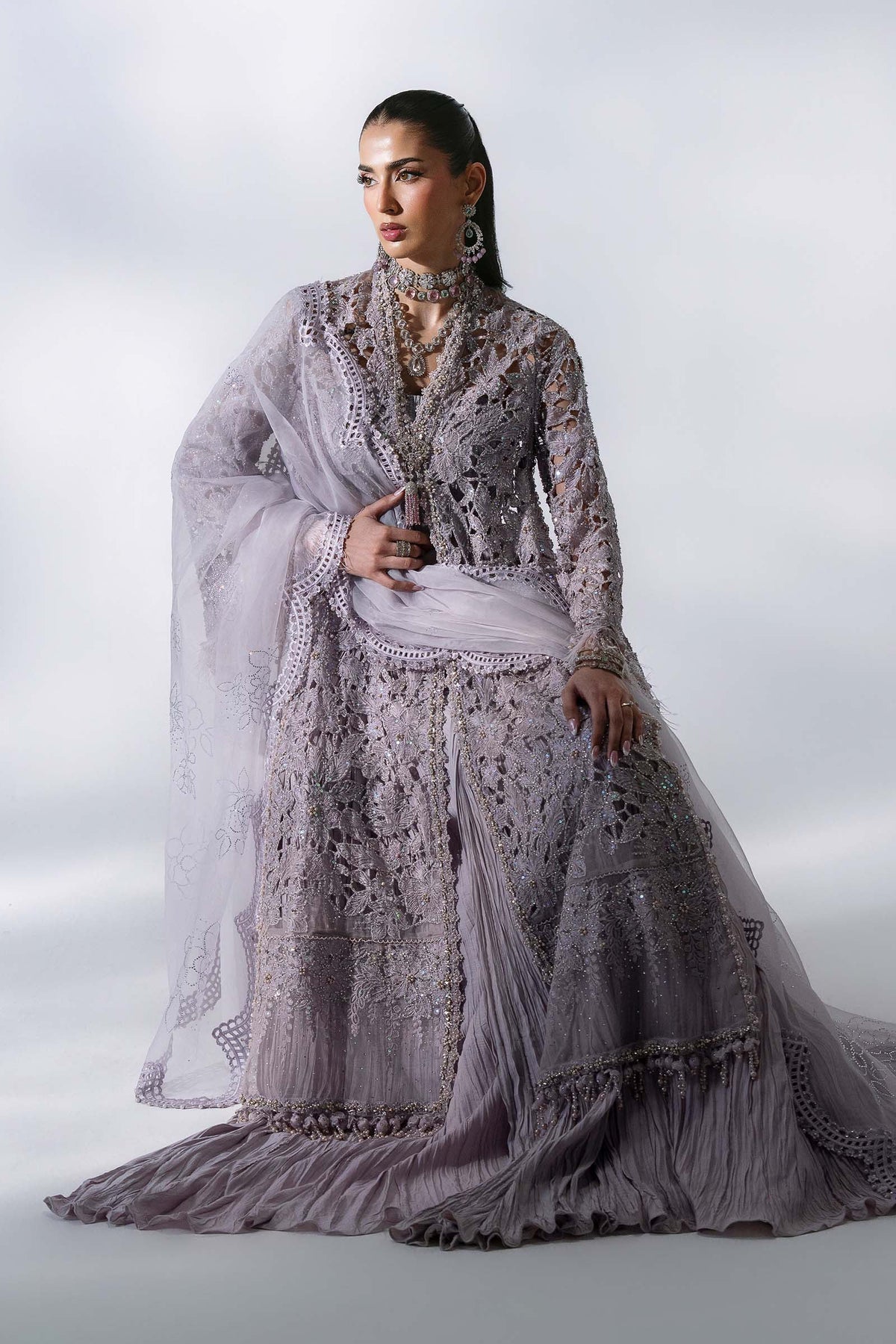 BD-3105 | Maria B | Mbroidered Wedding Unstitched Collection 2026