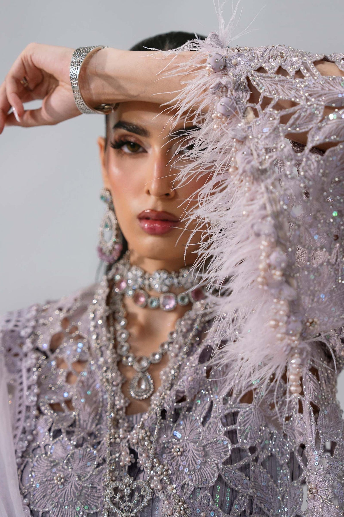 BD-3105 | Maria B | Mbroidered Wedding Unstitched Collection 2026