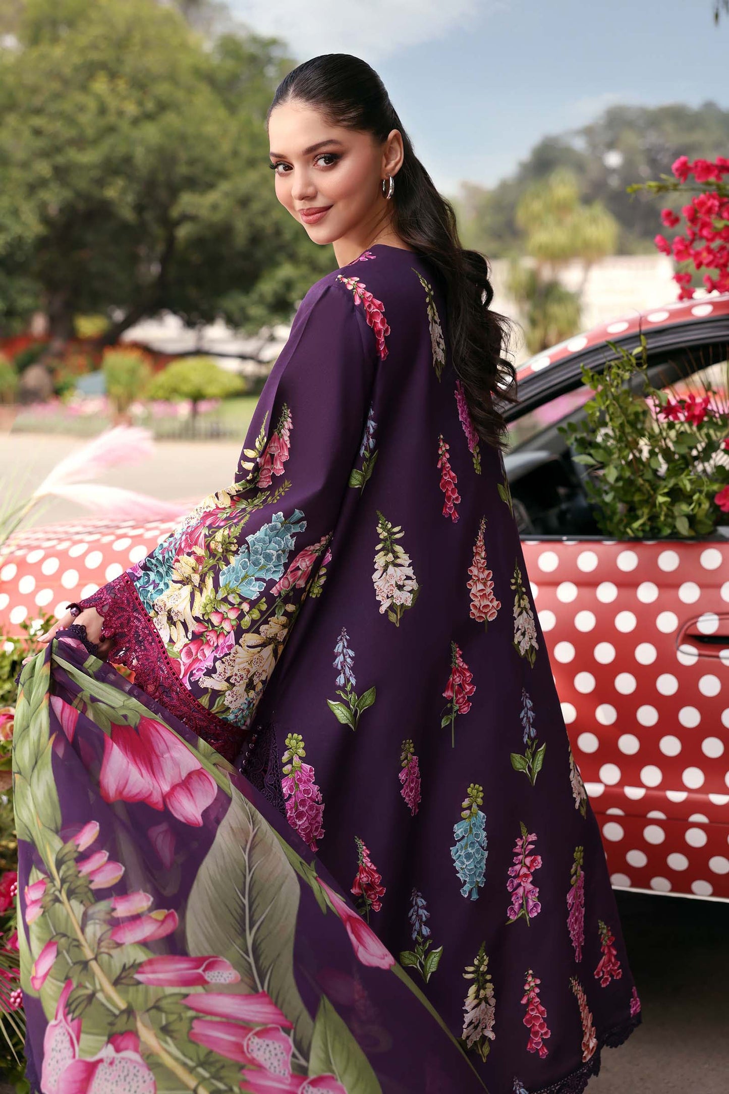 MPT-3005-A | Maria B  | Mprints Sun Club Eid Edit Lawn Collection 2026