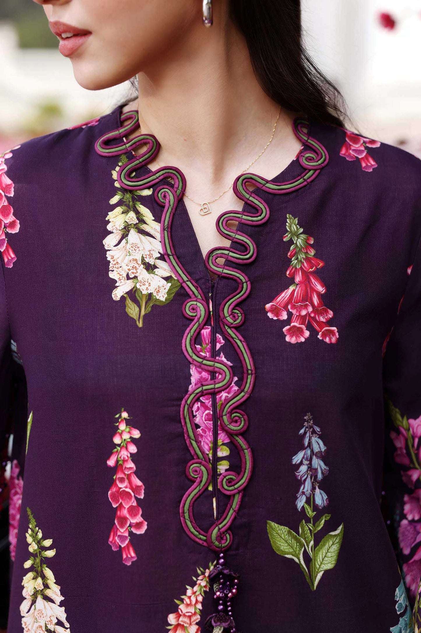 MPT-3005-A | Maria B  | Mprints Sun Club Eid Edit Lawn Collection 2026