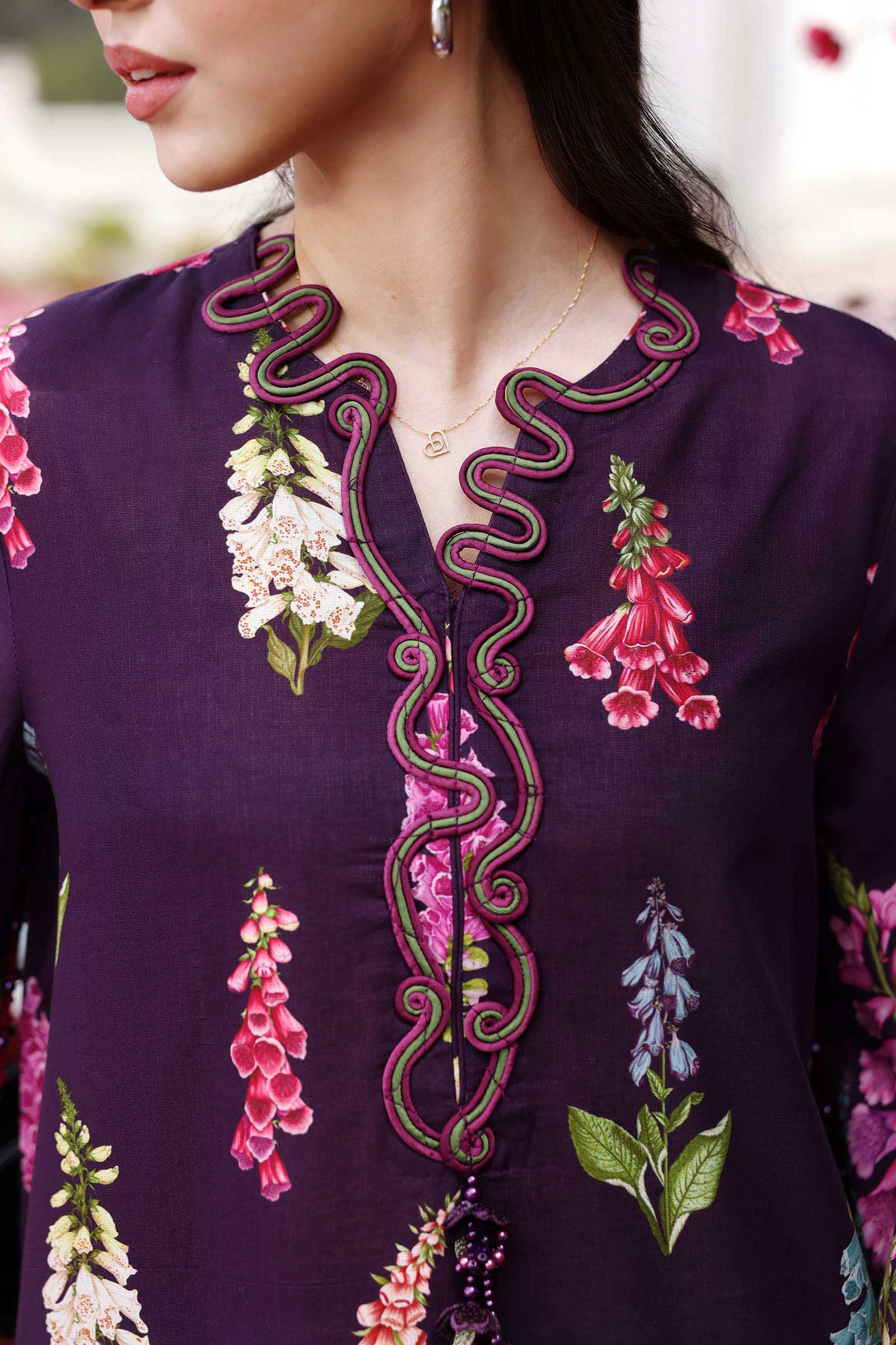 MPT-3005-A | Maria B  | Mprints Sun Club Eid Edit Lawn Collection 2026