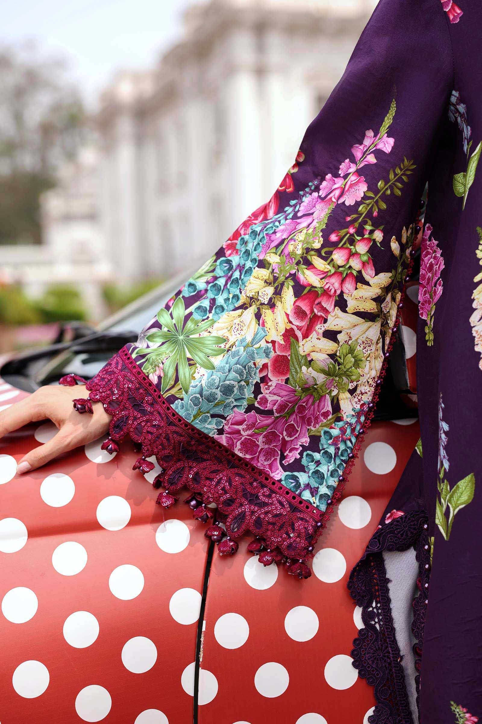 MPT-3005-A | Maria B  | Mprints Sun Club Eid Edit Lawn Collection 2026