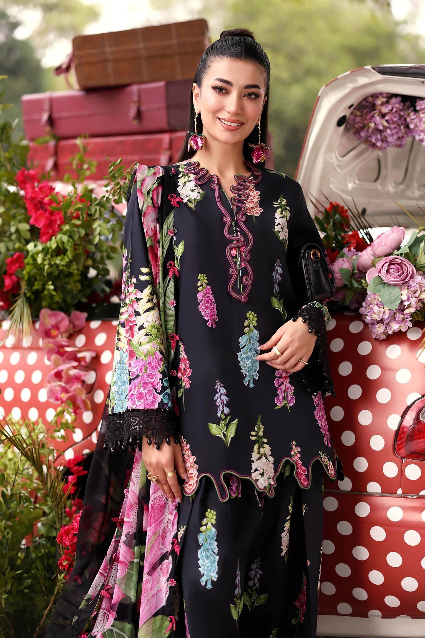 MPT-3005-B | Maria B  | Mprints Sun Club Eid Edit Lawn Collection 2026