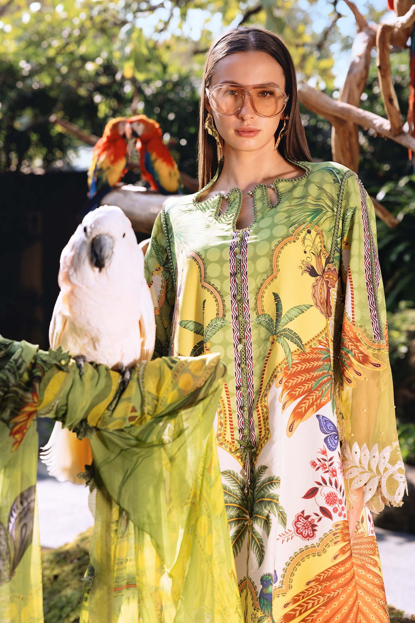MPT-2905-B | Maria B |Safari Scape Mprints Spring Summer Lawn  Collection 2026