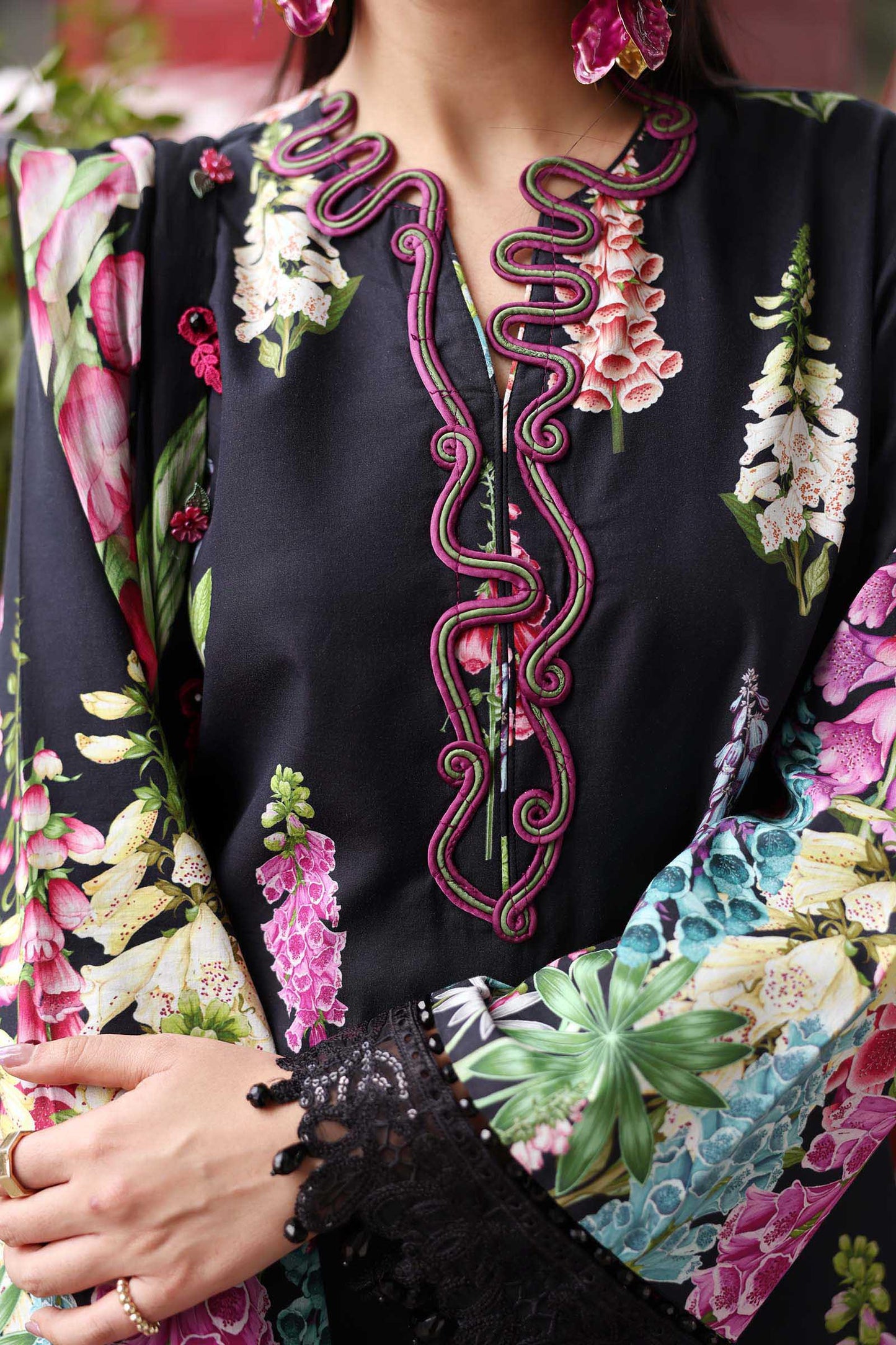 MPT-3005-B | Maria B  | Mprints Sun Club Eid Edit Lawn Collection 2026