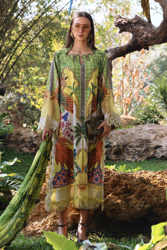 MPT-2905-B | Maria B |Safari Scape Mprints Spring Summer Lawn  Collection 2026