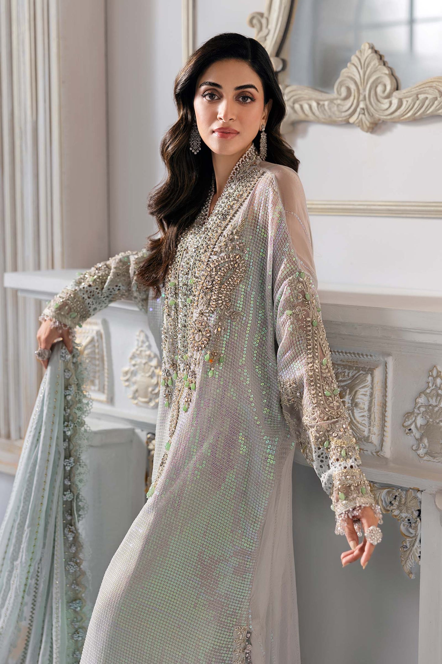 BD-3005 | Maria B | Mbroidered Wedding Collection 2025