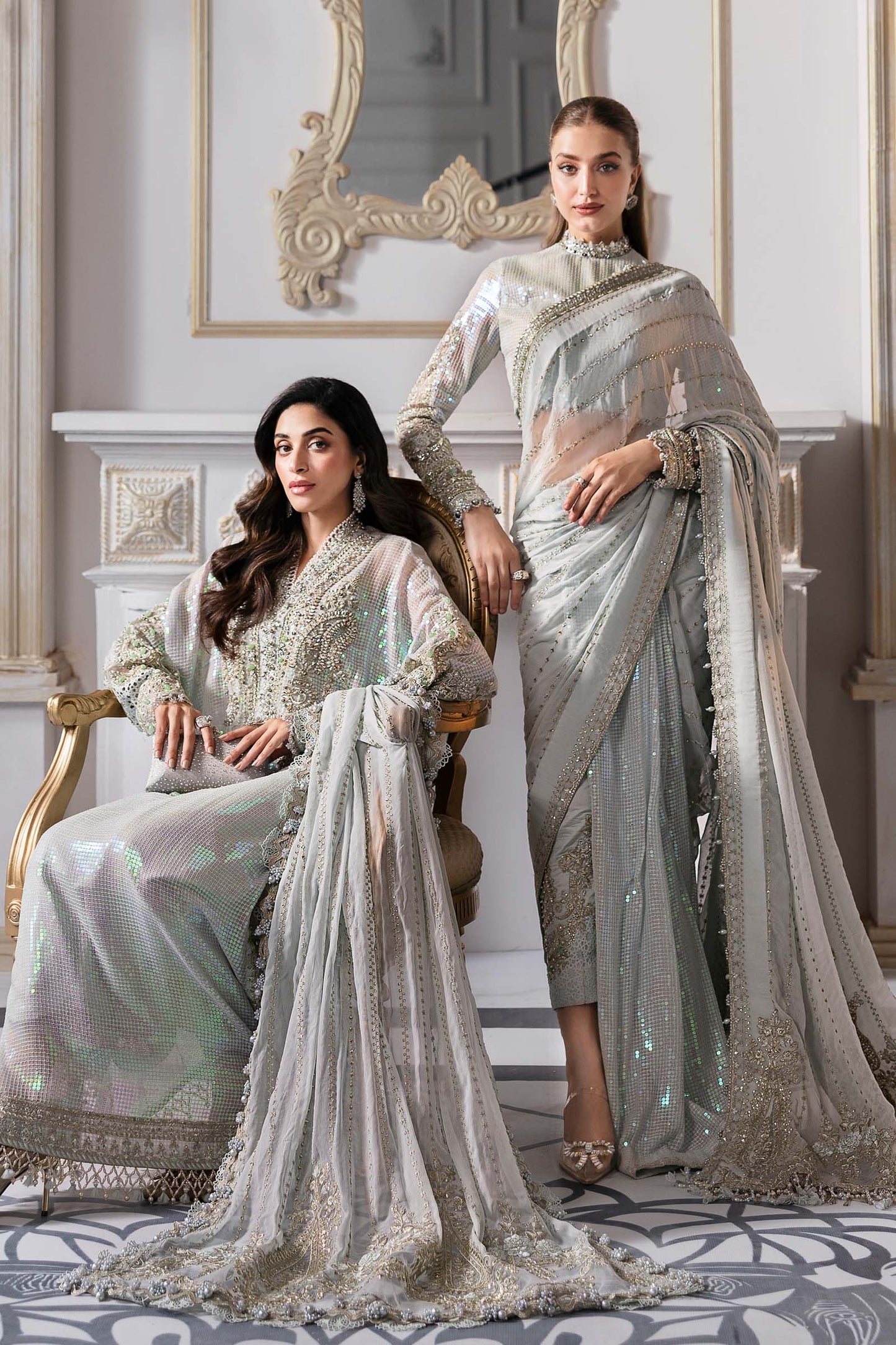 BD-3005 | Maria B | Mbroidered Wedding Collection 2025