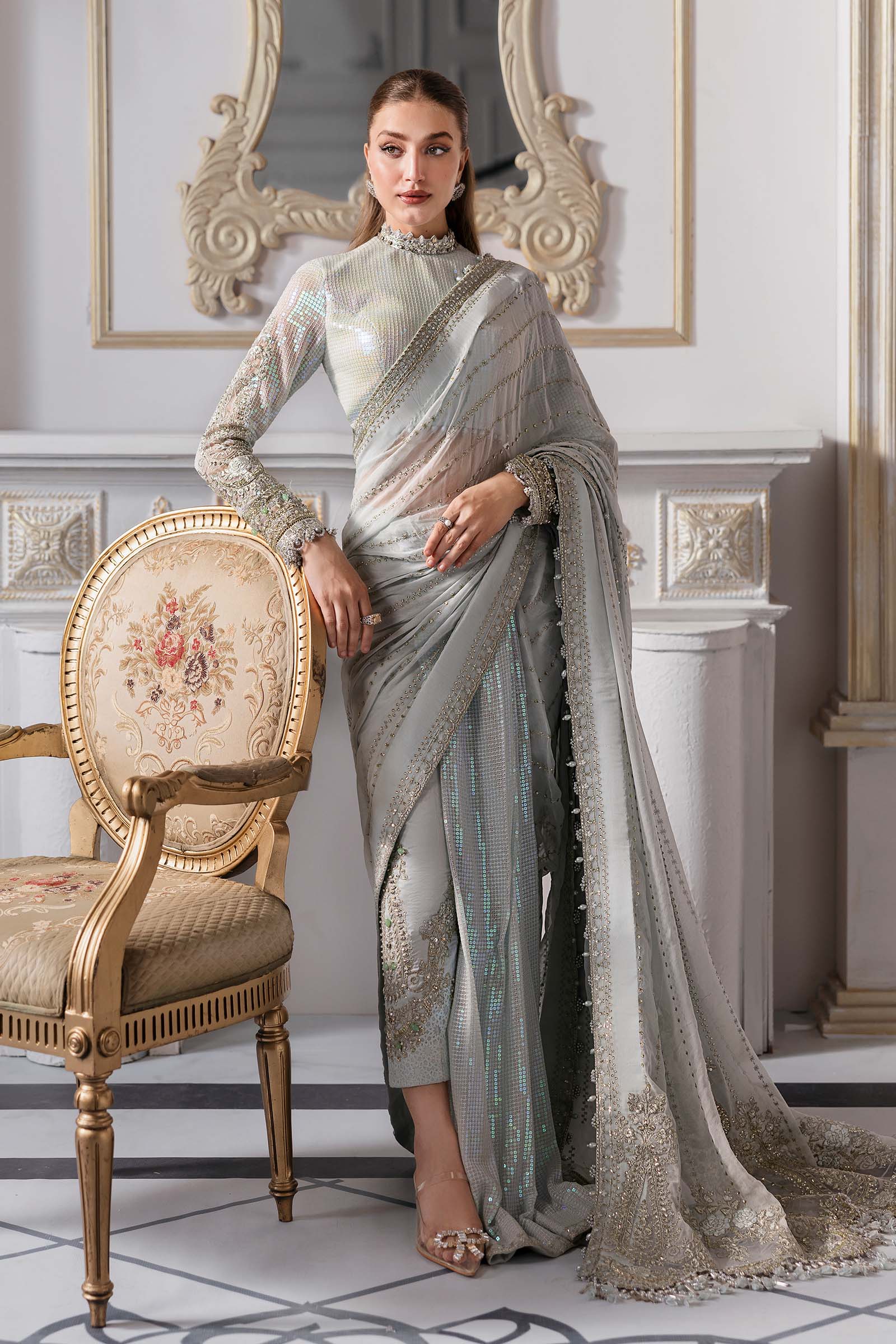 BD-3005 | Maria B | Mbroidered Wedding Collection 2025