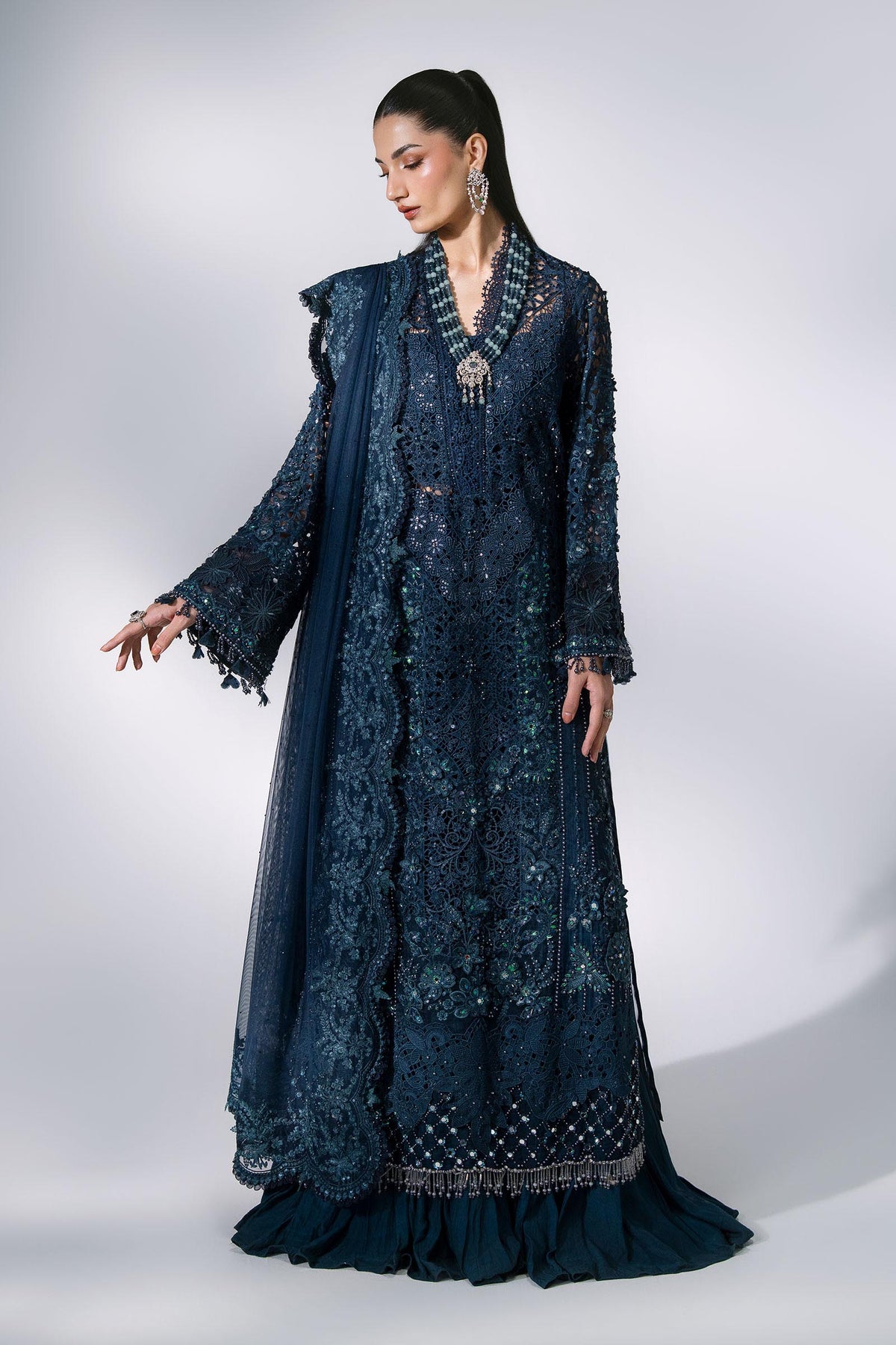 BD-3106 | Maria B | Mbroidered Wedding Unstitched Collection 2026